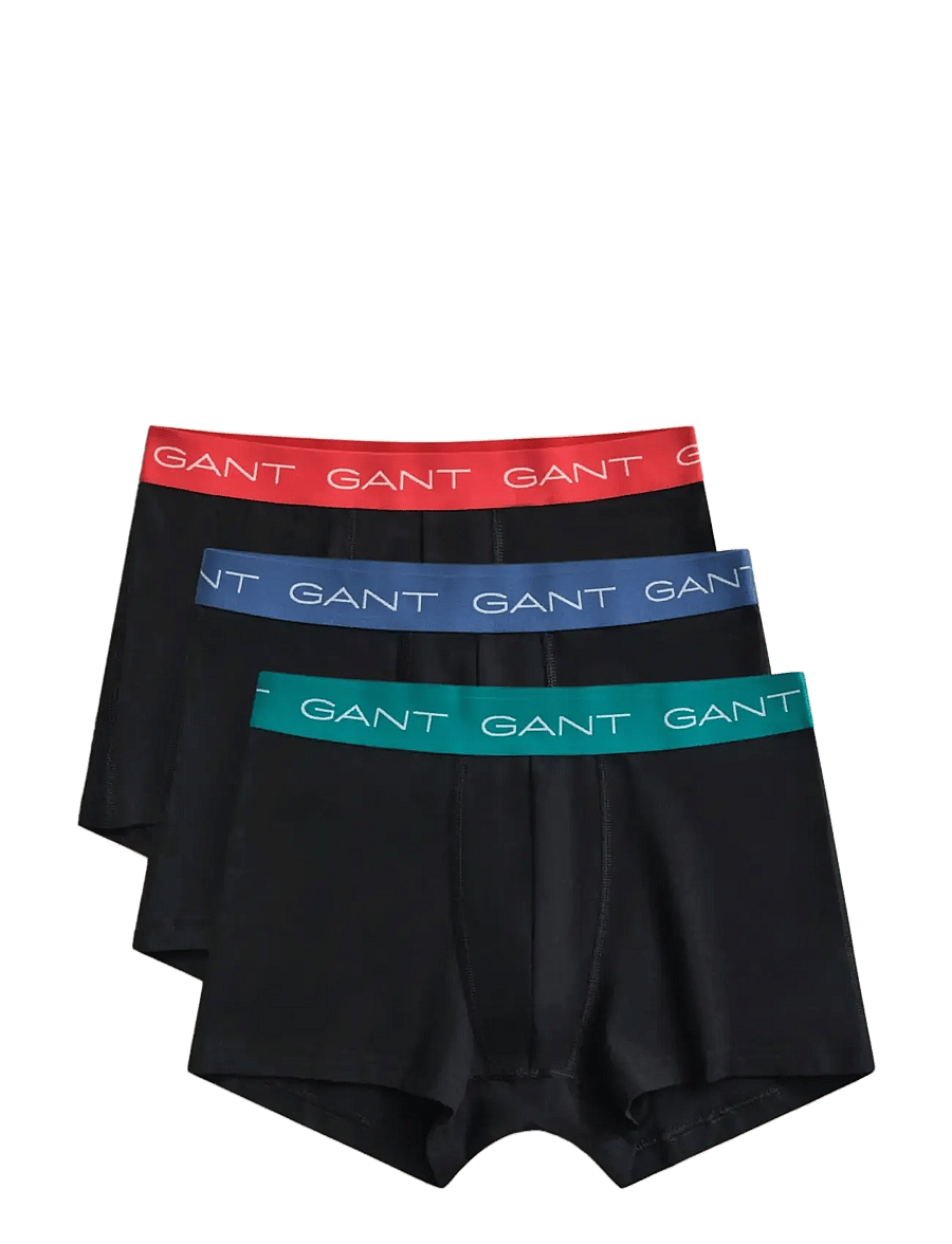 Gant - TRUNK 3-PACK - multipack underpants - black - 1