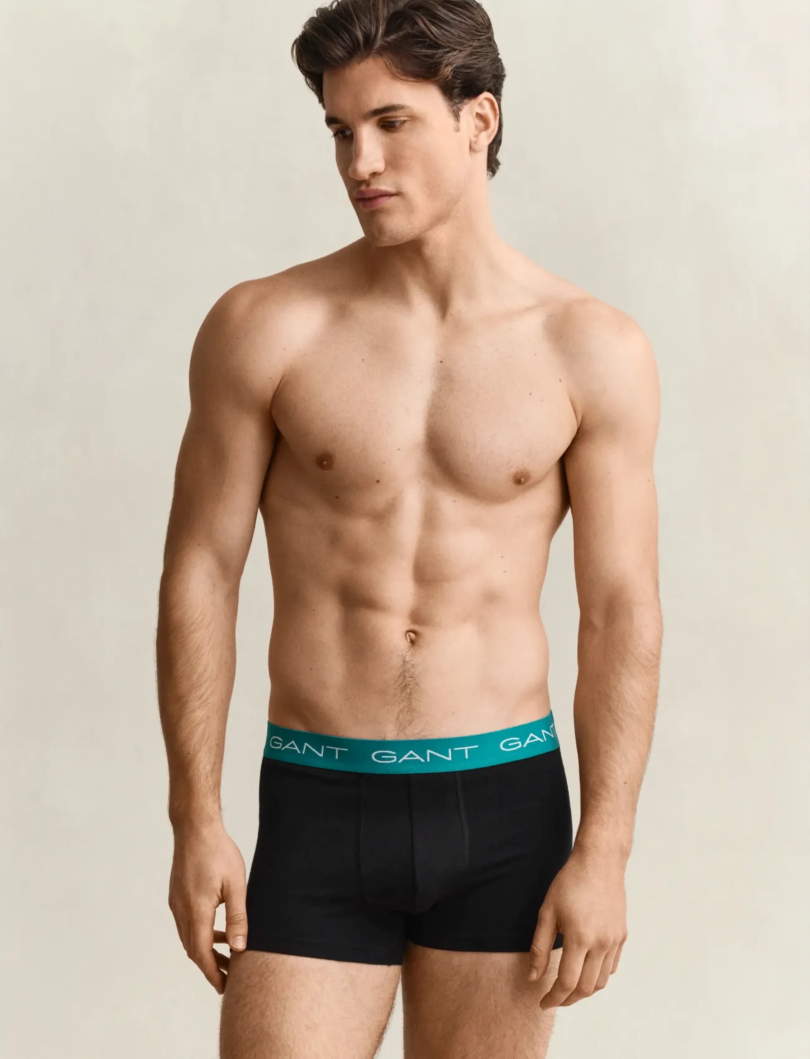Gant Trunk 3-Pack, Mænd, Boxershorts 3-Pak, Sort, Str: XXL