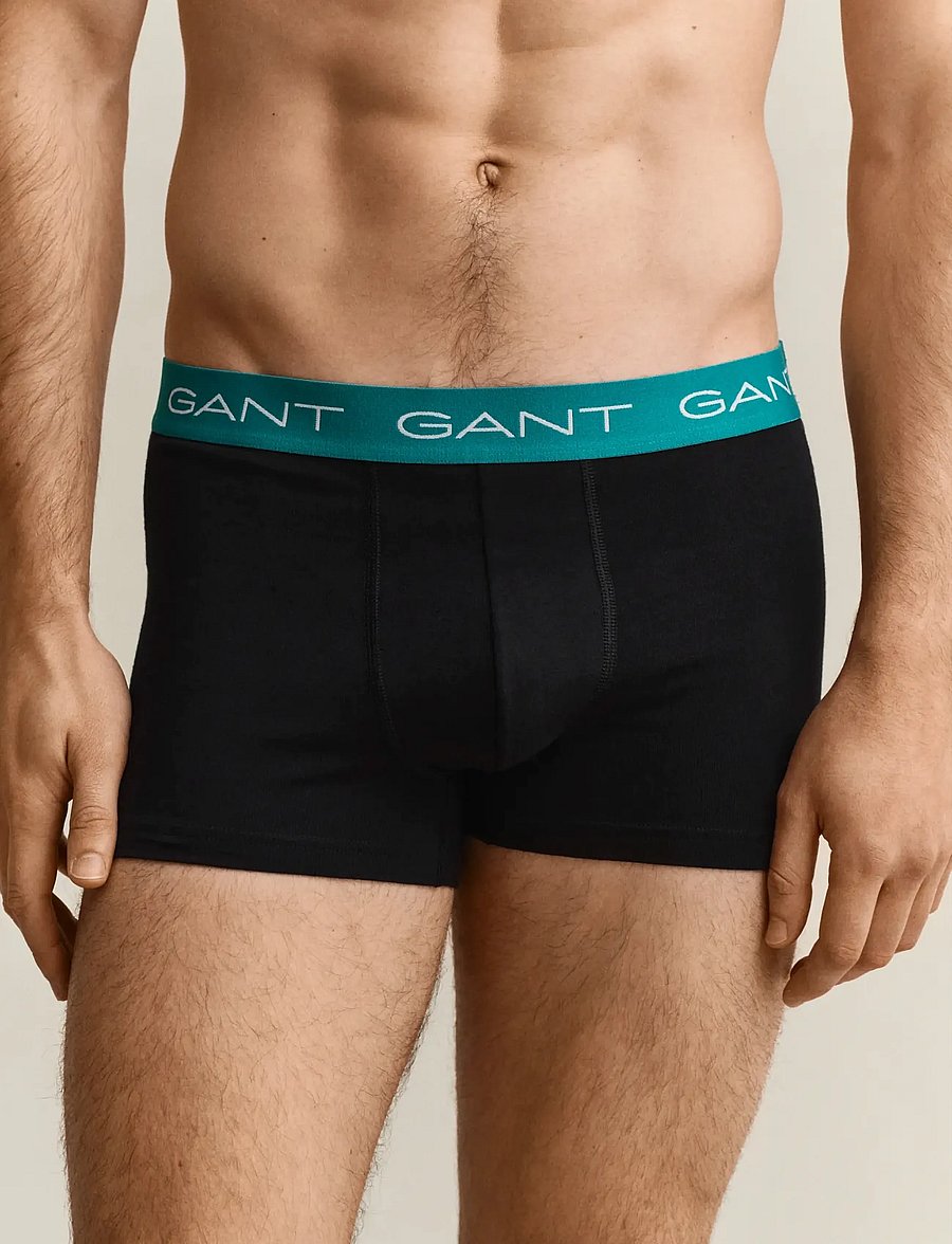 Gant - TRUNK 3-PACK - multipack underpants - black - 3