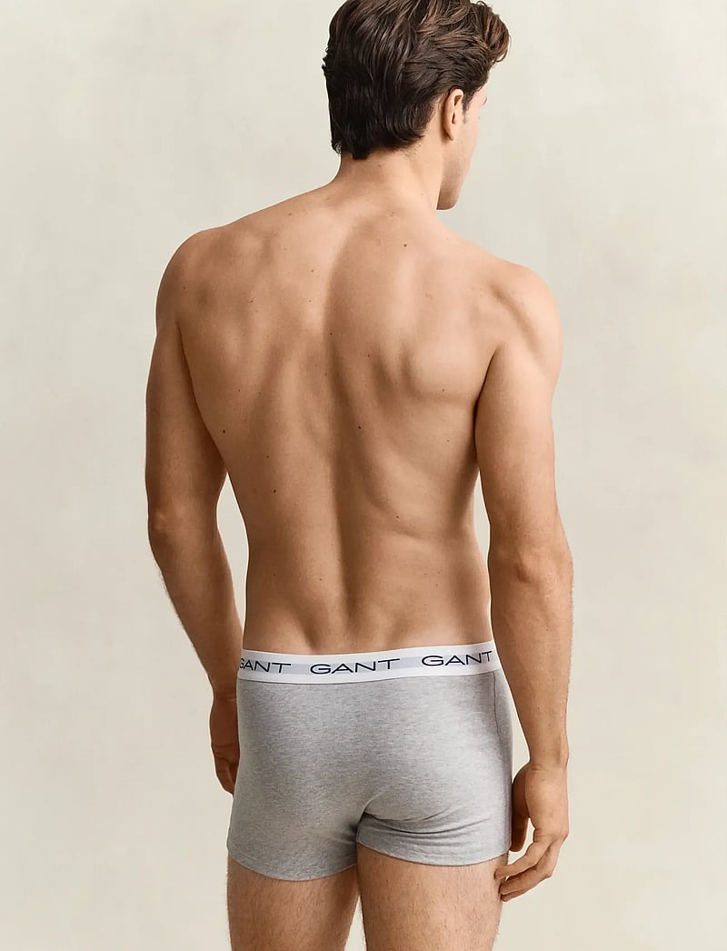 GANT - TRUNK 3-PACK - boxer briefs - light grey melange - 2