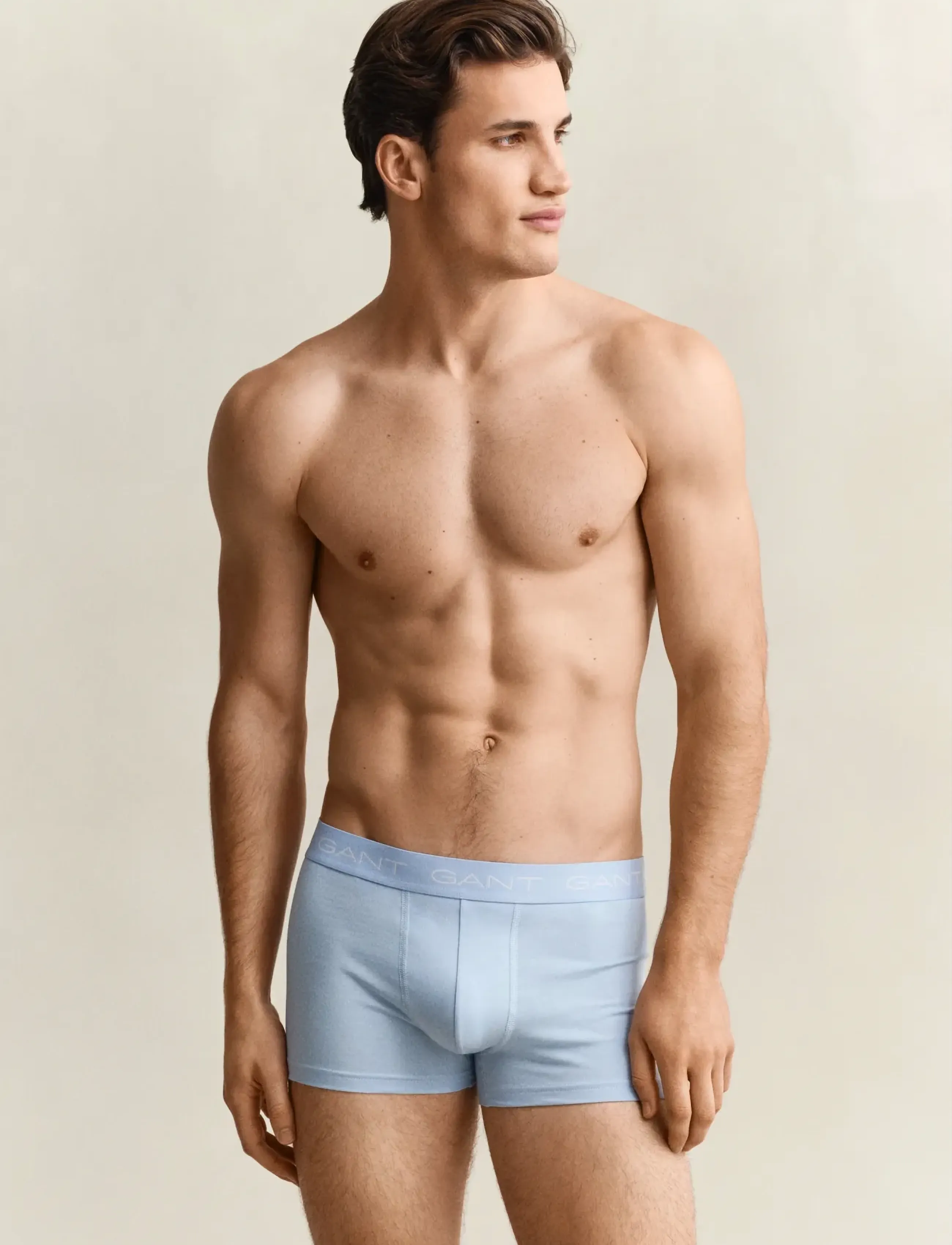 Gant Trunk 3-Pack, Mænd, Boxershorts 3-Pak, Multi/mønstret, Str: M