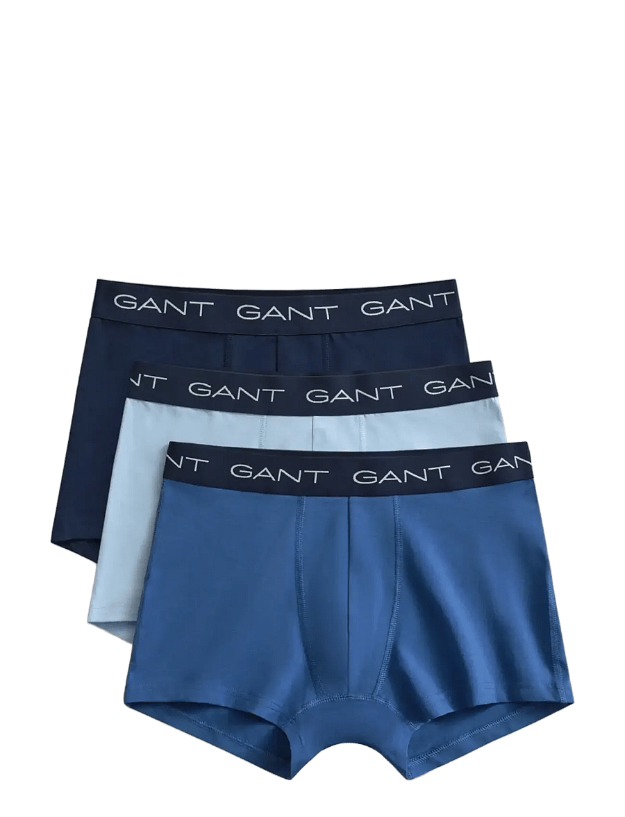 Gant - TRUNK 3-PACK - unterhosen im multipack - vintage blue - 1