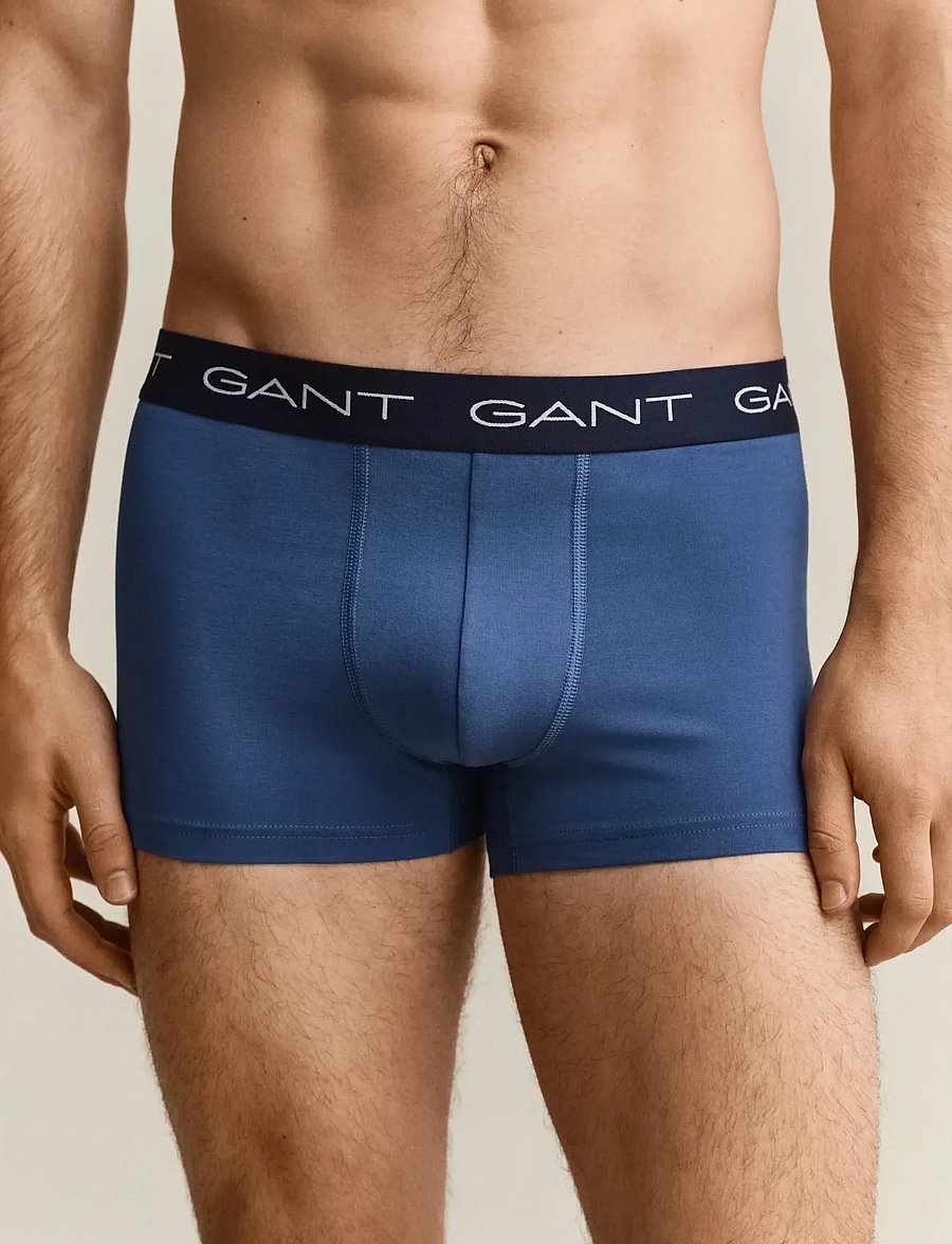 Gant - TRUNK 3-PACK - unterhosen im multipack - vintage blue - 3