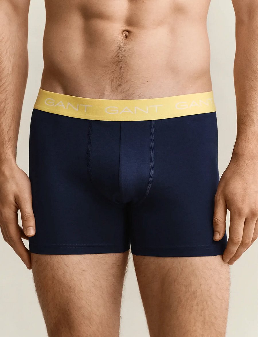 Gant - BOXER BRIEF 3-PACK - multipack underpants - marine - 3