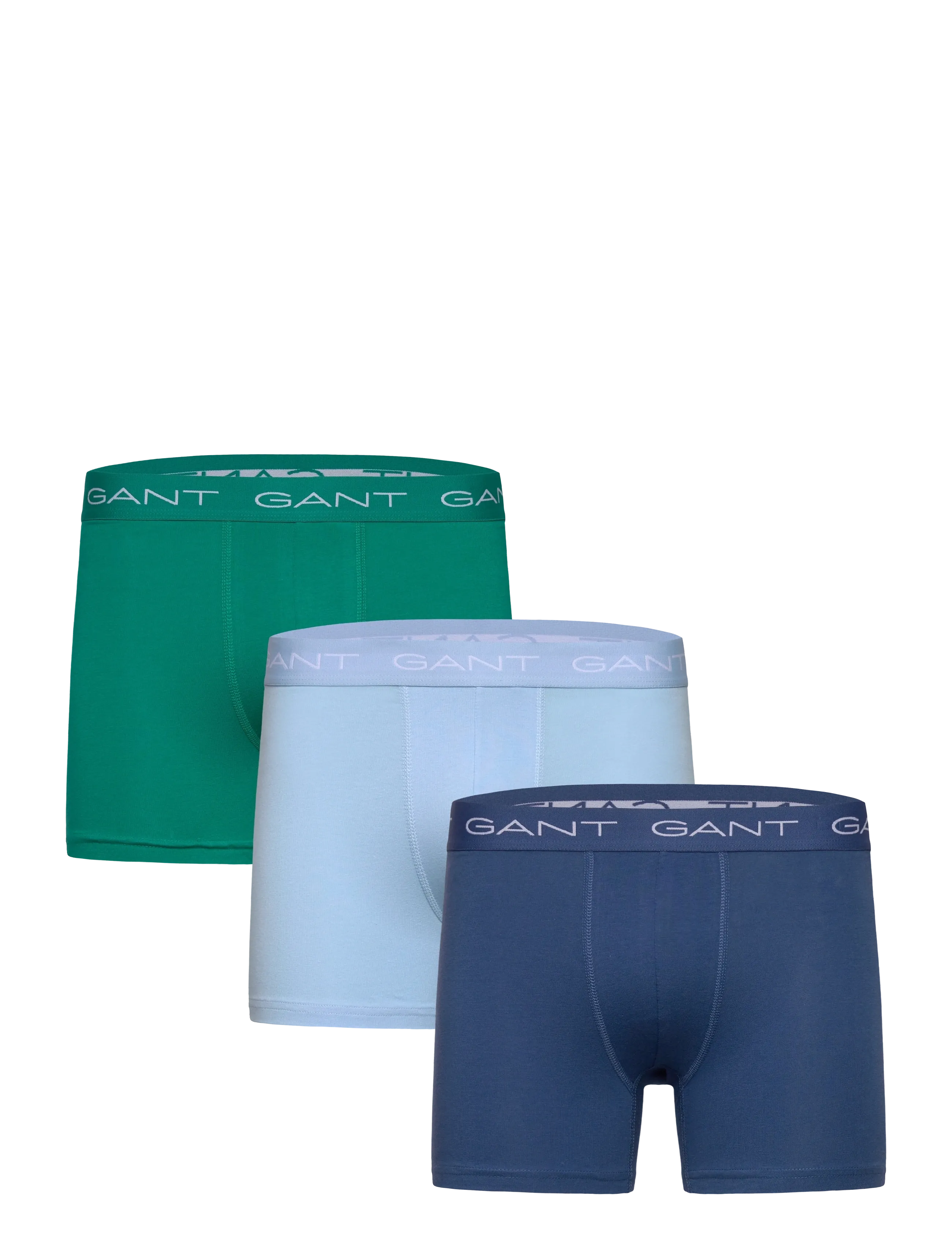 GANT BOXER BRIEF 3-PACK - Preppy - SKY BLUE / multi