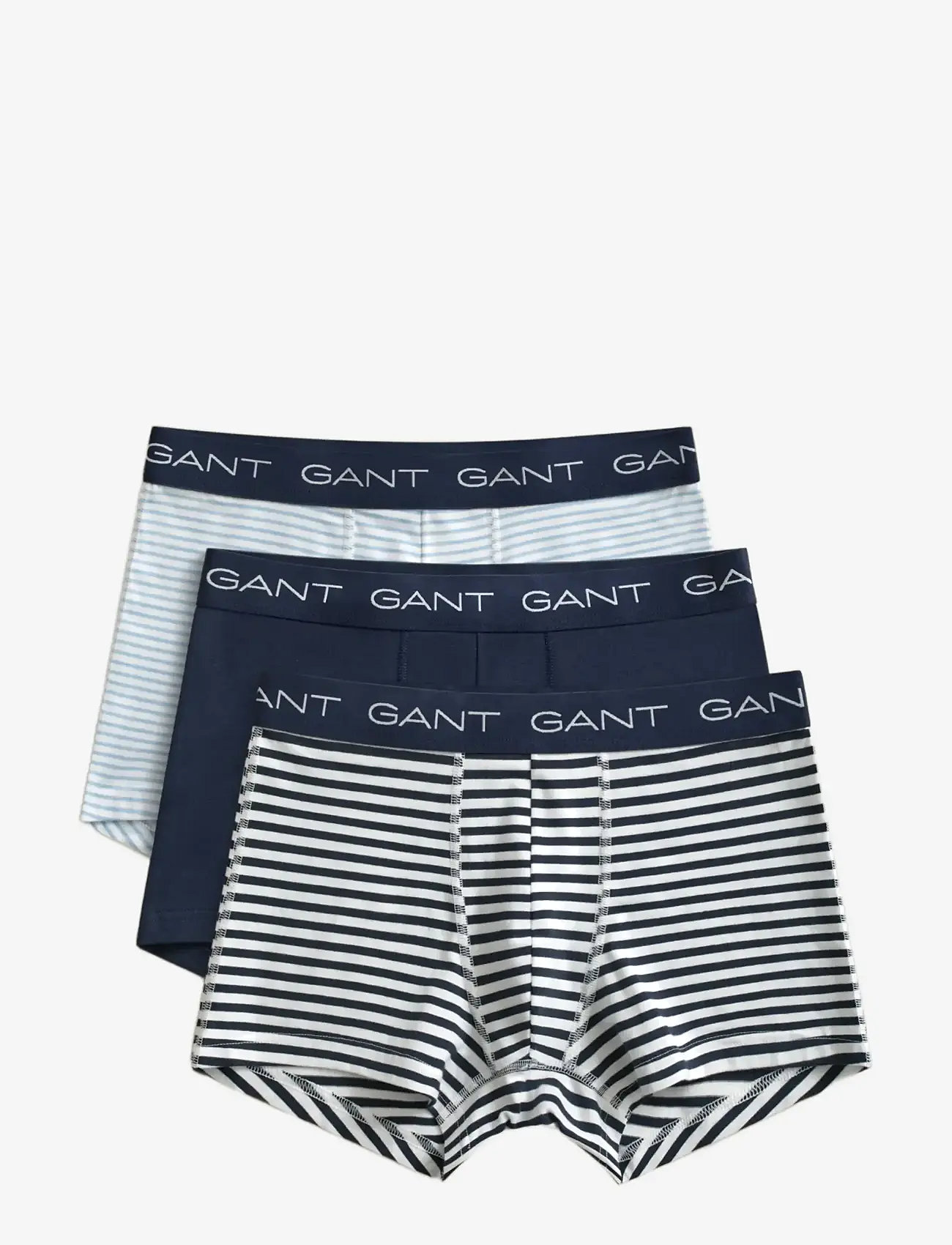 GANT - THIN STRIPE TRUNK 3-PACK - boxerkalsonger - marine - 1