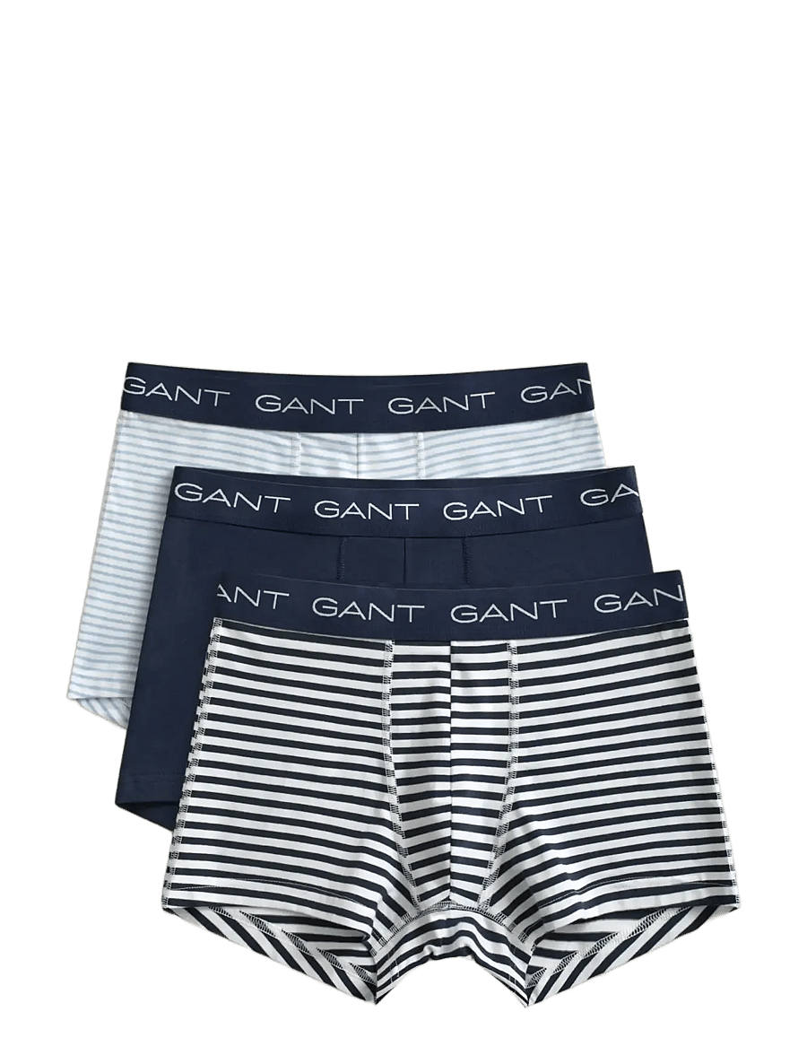 Gant - THIN STRIPE TRUNK 3-PACK - multipakk aluspüksid - marine - 1