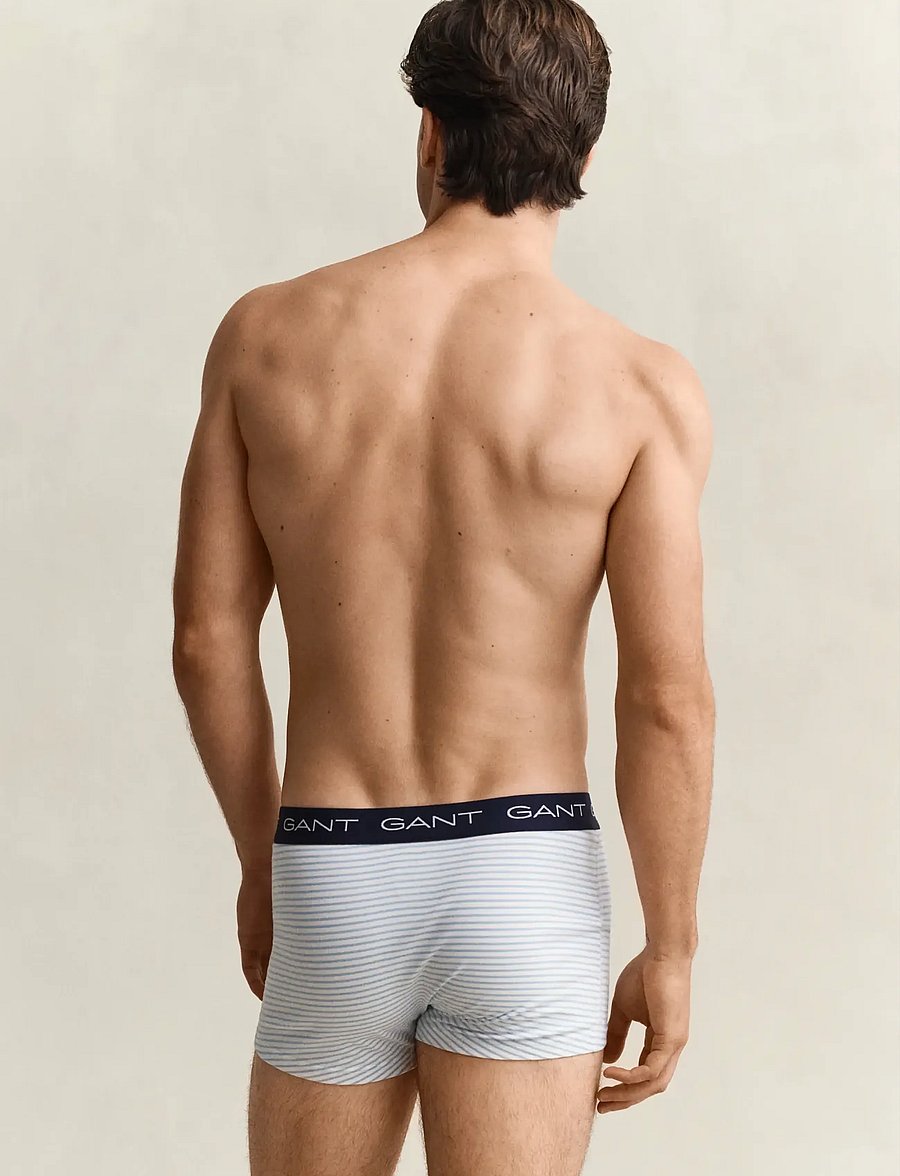 Gant - THIN STRIPE TRUNK 3-PACK - multipakk aluspüksid - marine - 2