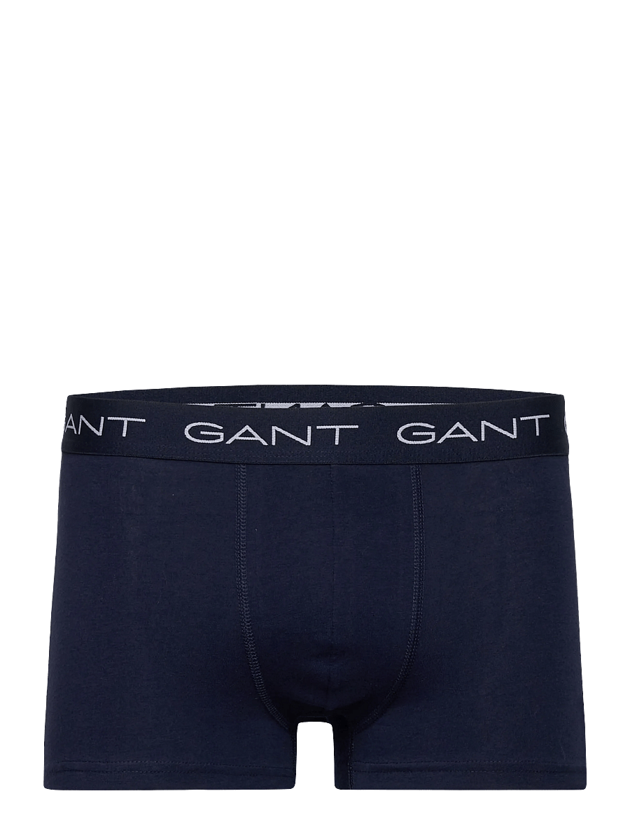 Gant - SHELL PRINT TRUNK 3-PACK - multipack underbukser - vintage blue - 2