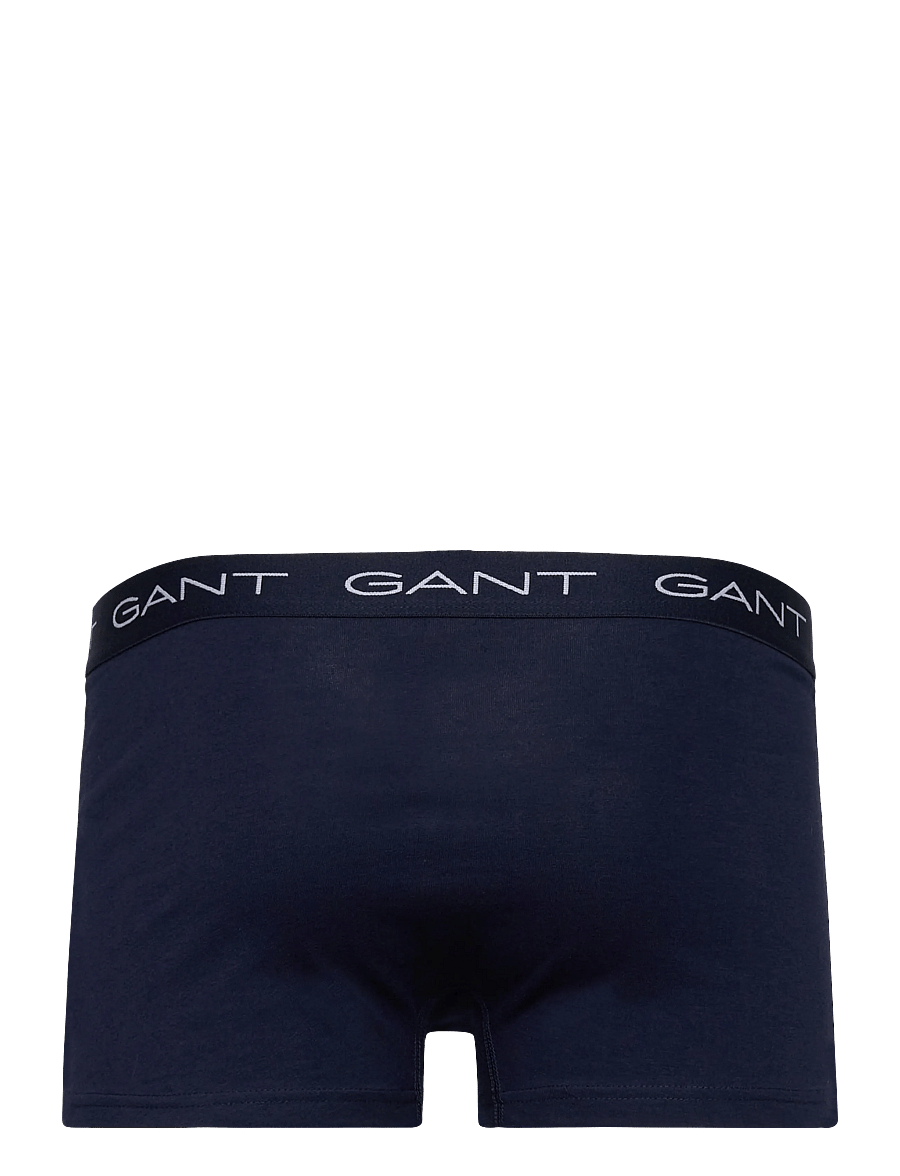 Gant - SHELL PRINT TRUNK 3-PACK - multipack underbukser - vintage blue - 3