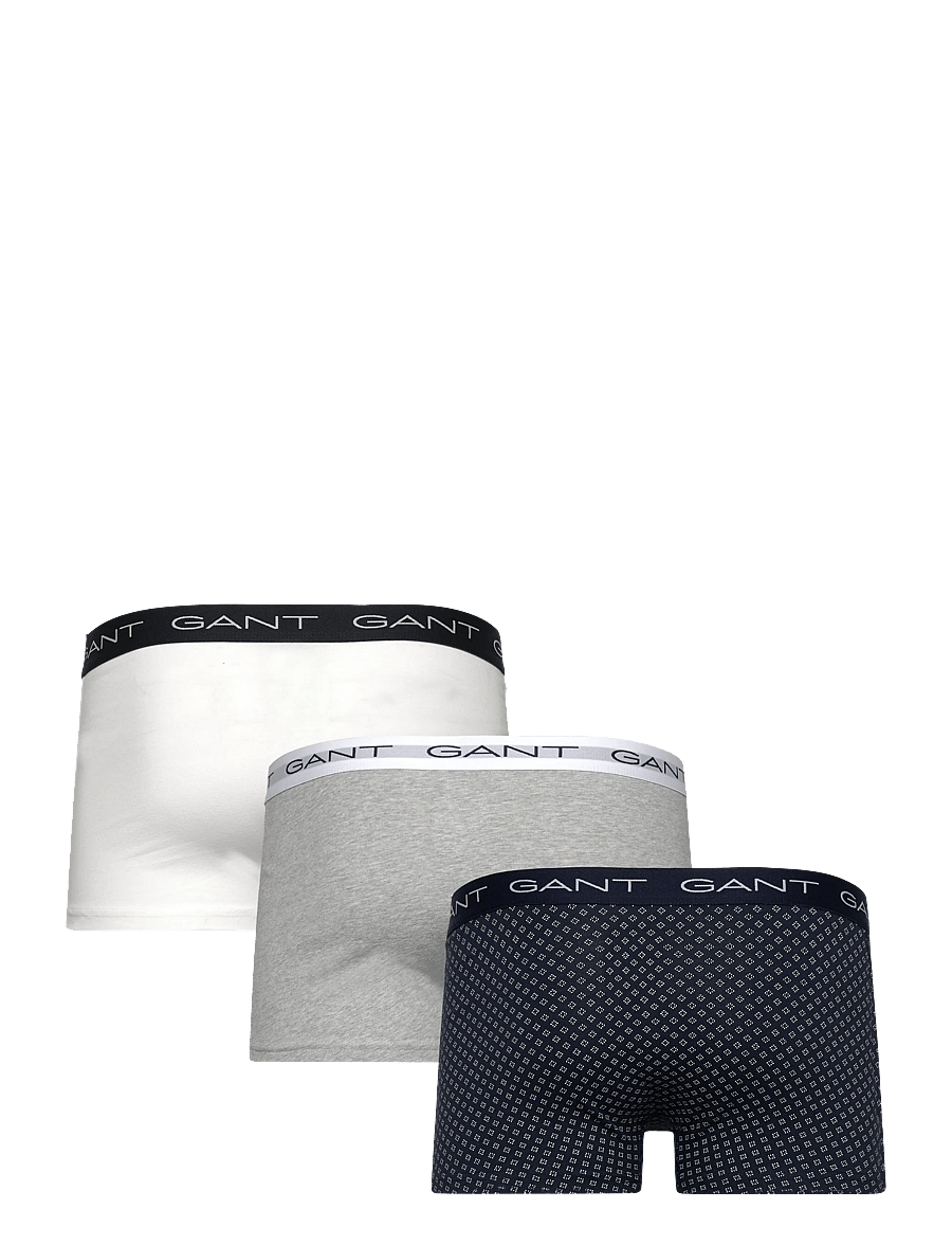 Gant - MICRO PRINT TRUNK 3-PACK - multipakk aluspüksid - marine - 1