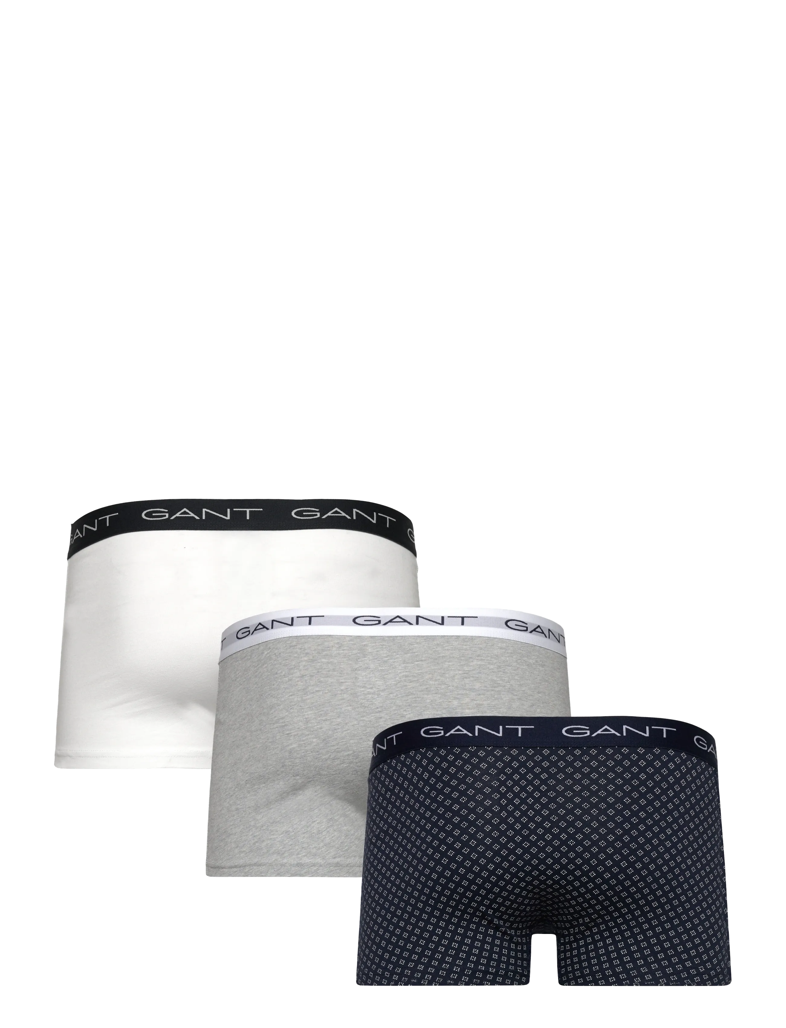 Gant - MICRO PRINT TRUNK 3-PACK - bokserit - marine - 1