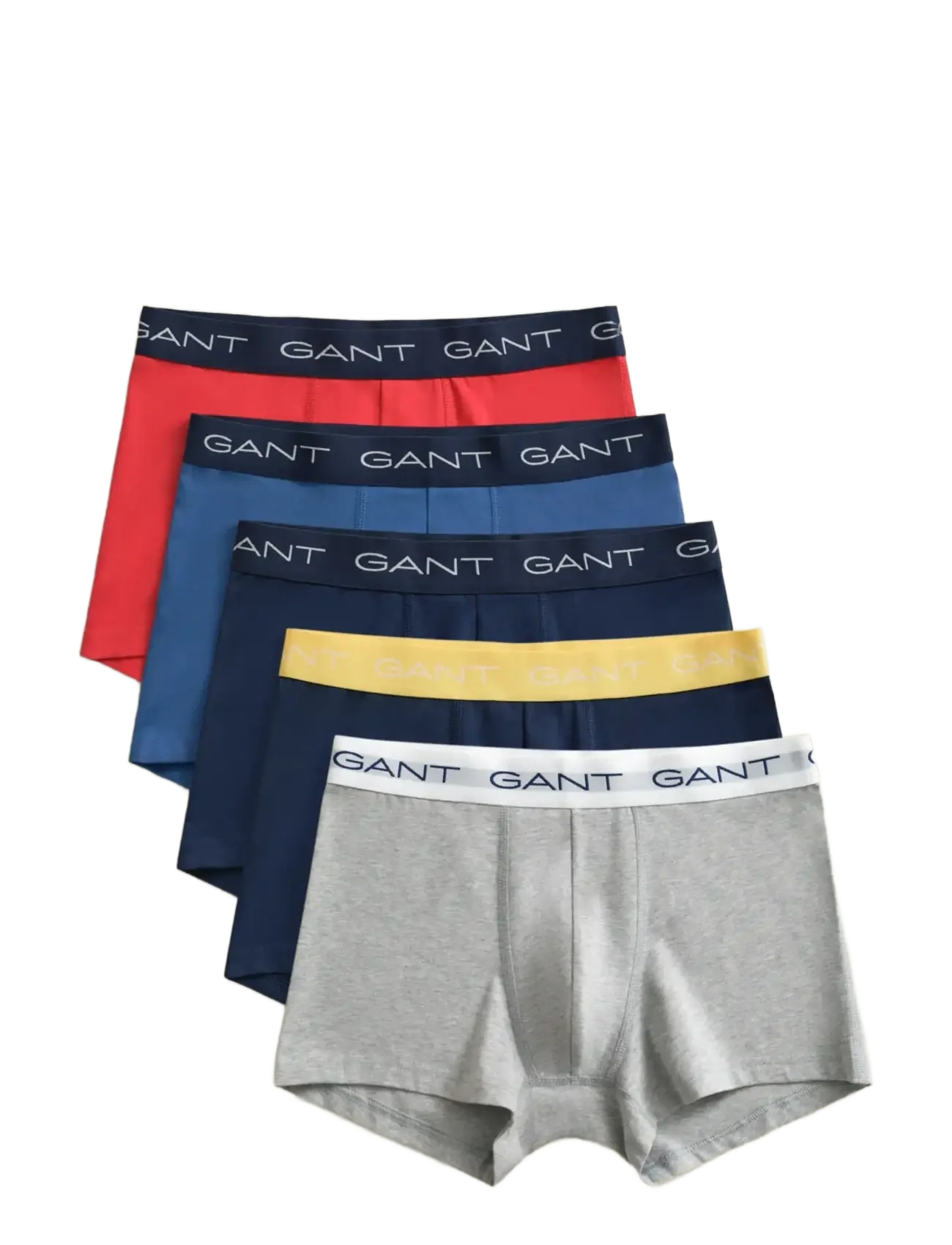 GANT TRUNK 5-PACK - Underkläder - LIGHT GREY MELANGE / multi