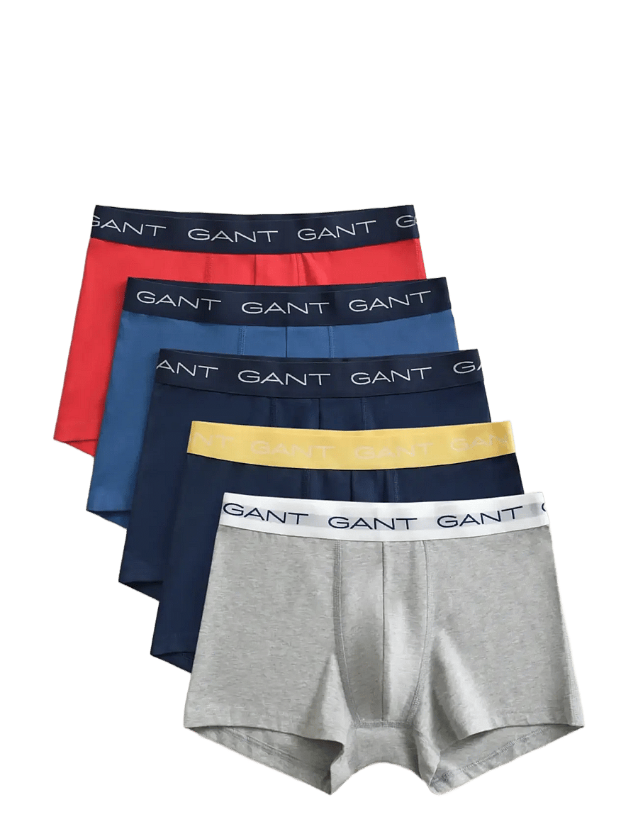 Gant - TRUNK 5-PACK - multipakk aluspüksid - light grey melange - 1