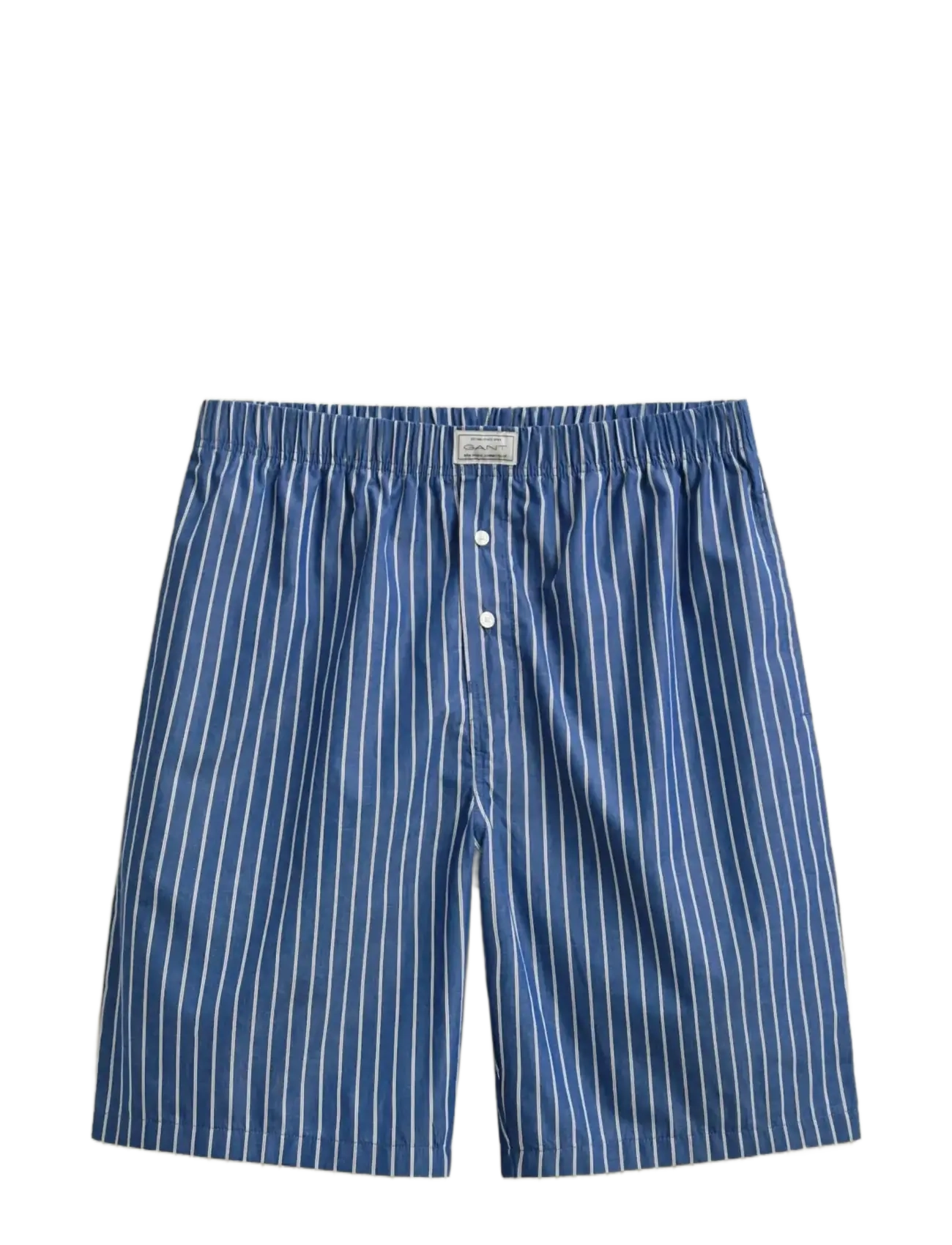 GANT STRIPED POPLIN PAJAMA SHORTS - Pyjamasbyxor - DEEP COBALT / blue