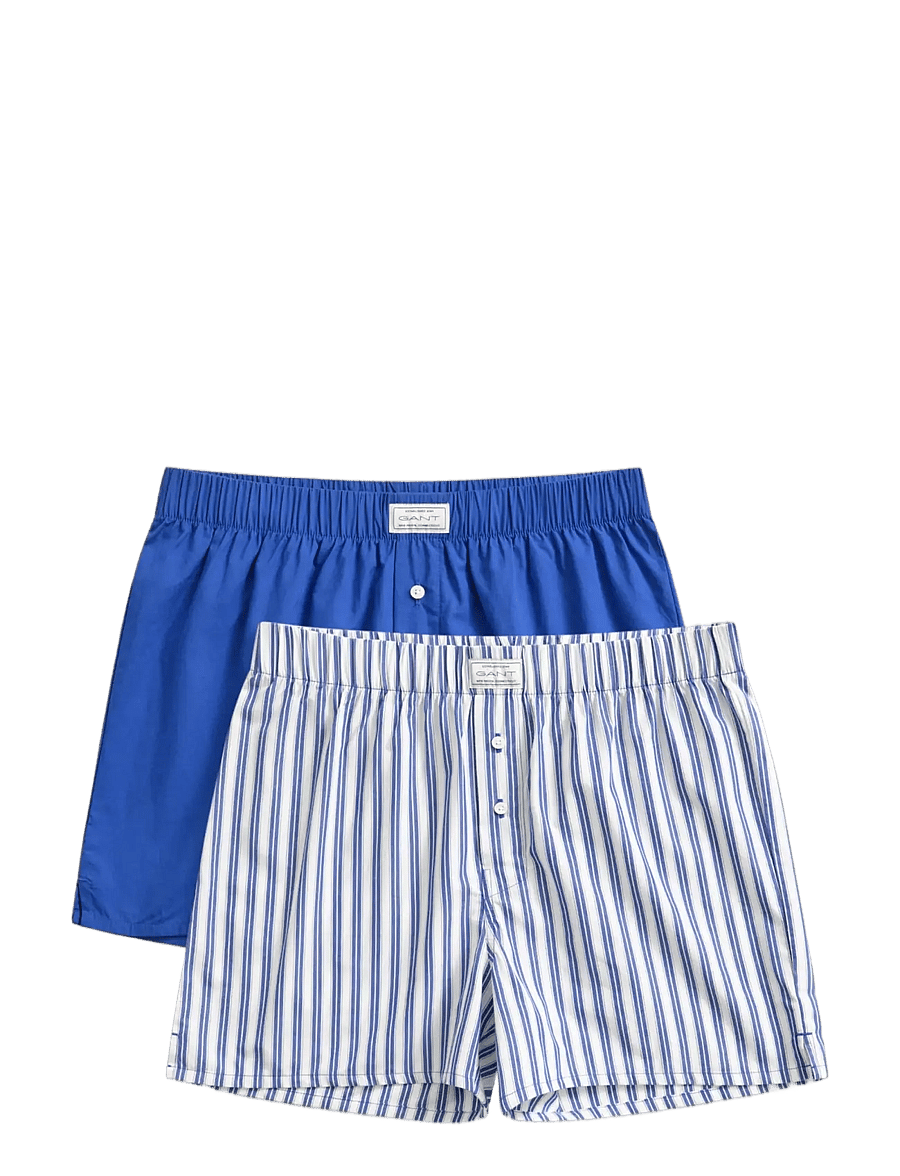 Gant - BOXER SHORTS 2-PACK - multipack kalsonger - college blue - 0
