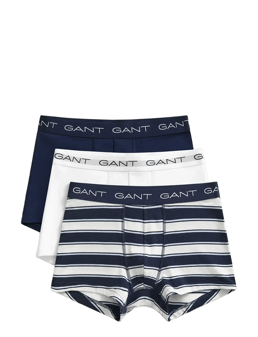 Gant - STRIPE TRUNK 3-PACK - multipakk aluspüksid - marine - 0