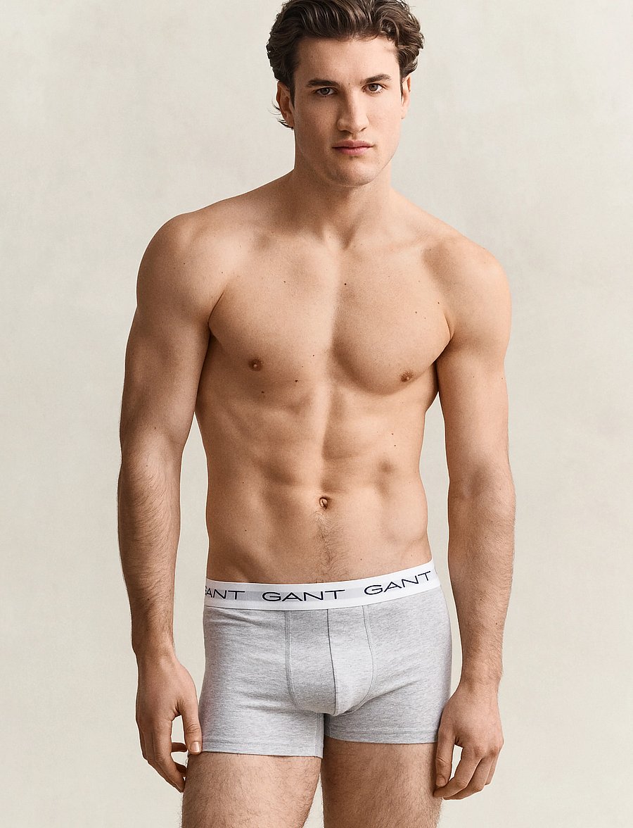 Gant - TRUNK 5-PACK - multipack kalsonger - light grey melange - 0