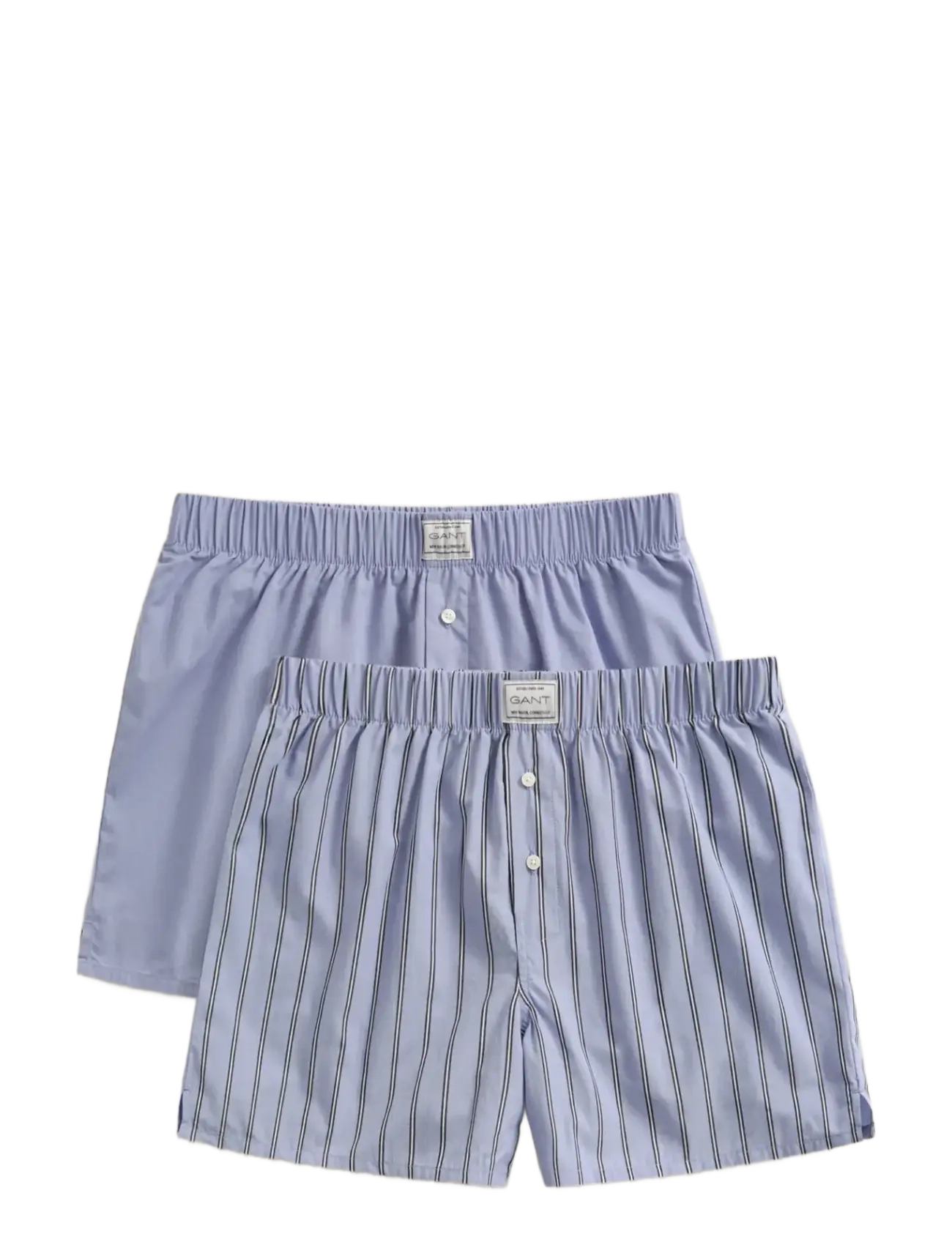 Gant STRIPED BOXER SHORTS 2-PACK - Underwear - LAVENDER BLUE / blue