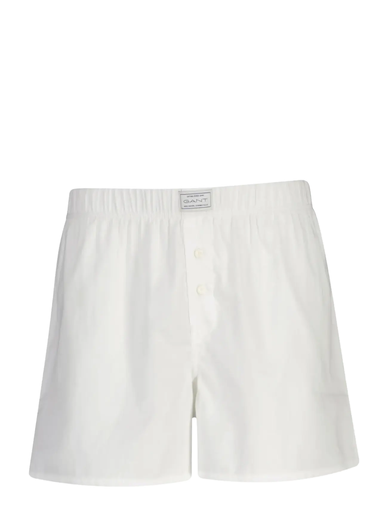 Gant WOVEN COTTON BOXER 2-PACK - Underwear - EGGSHELL / white