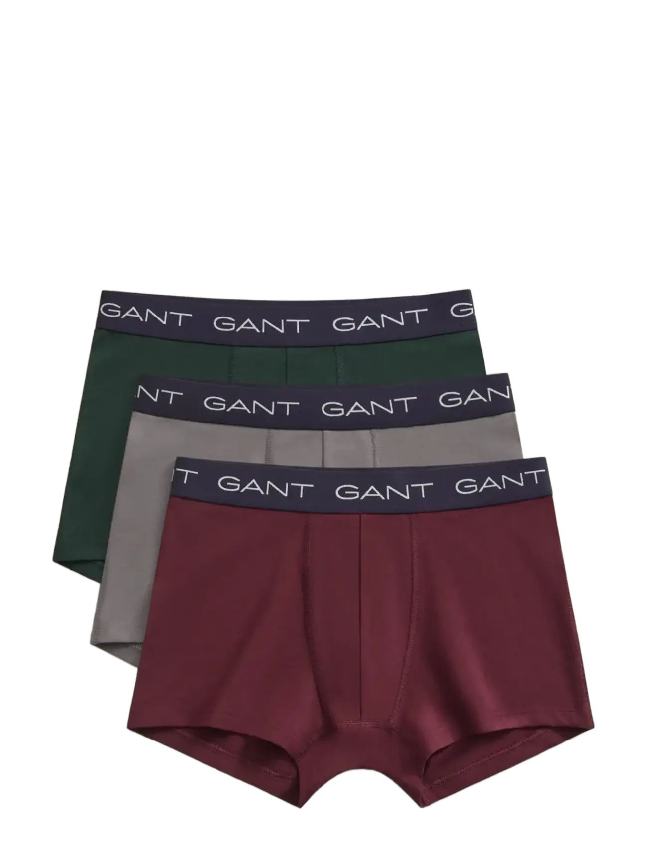 Gant TRUNK 3-PACK - Trunks - DARKENED WINE / burgundy