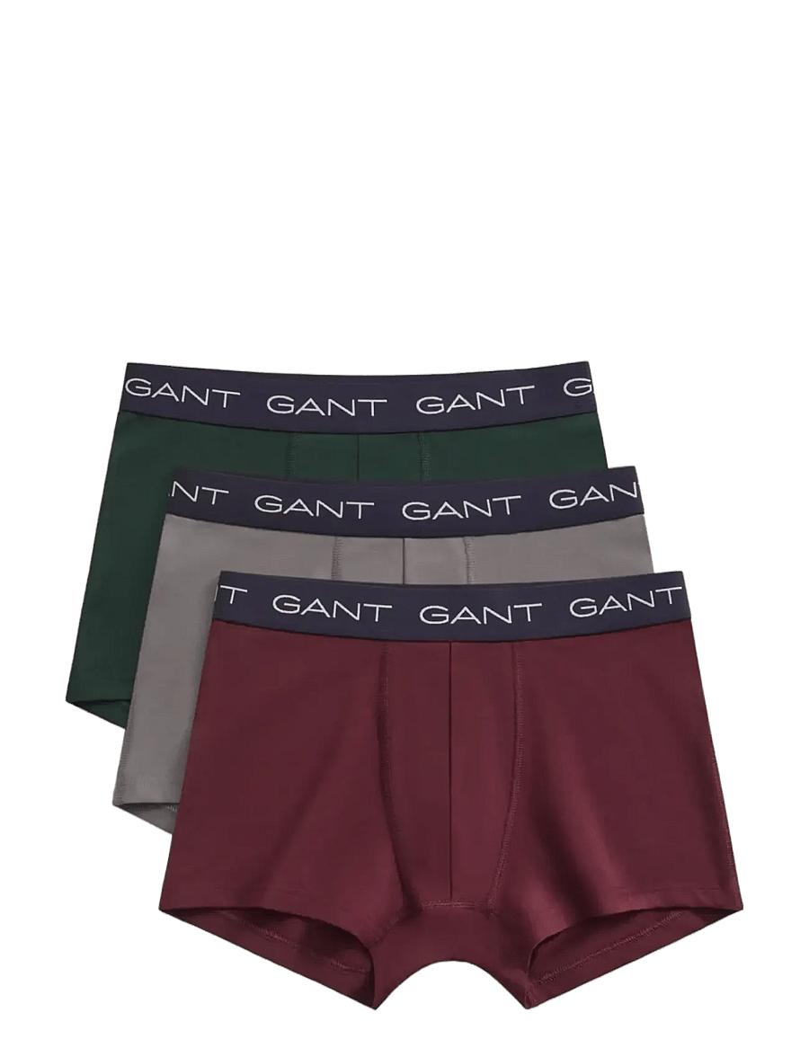 Gant - TRUNK 3-PACK - trunks - darkened wine - 1