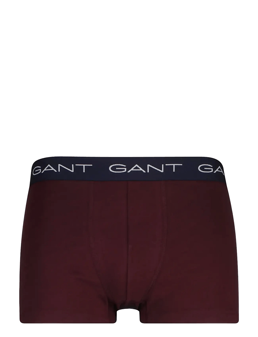 Gant - TRUNK 3-PACK - trunks - darkened wine - 2