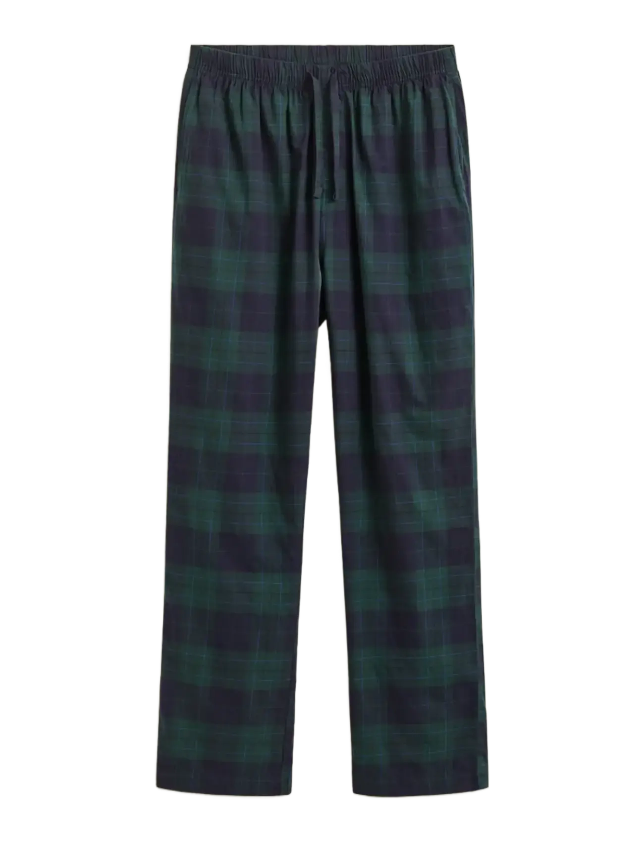 Gant FLANNEL CHECKED PYJAMA PANT - Gant - TARTAN GREEN / green