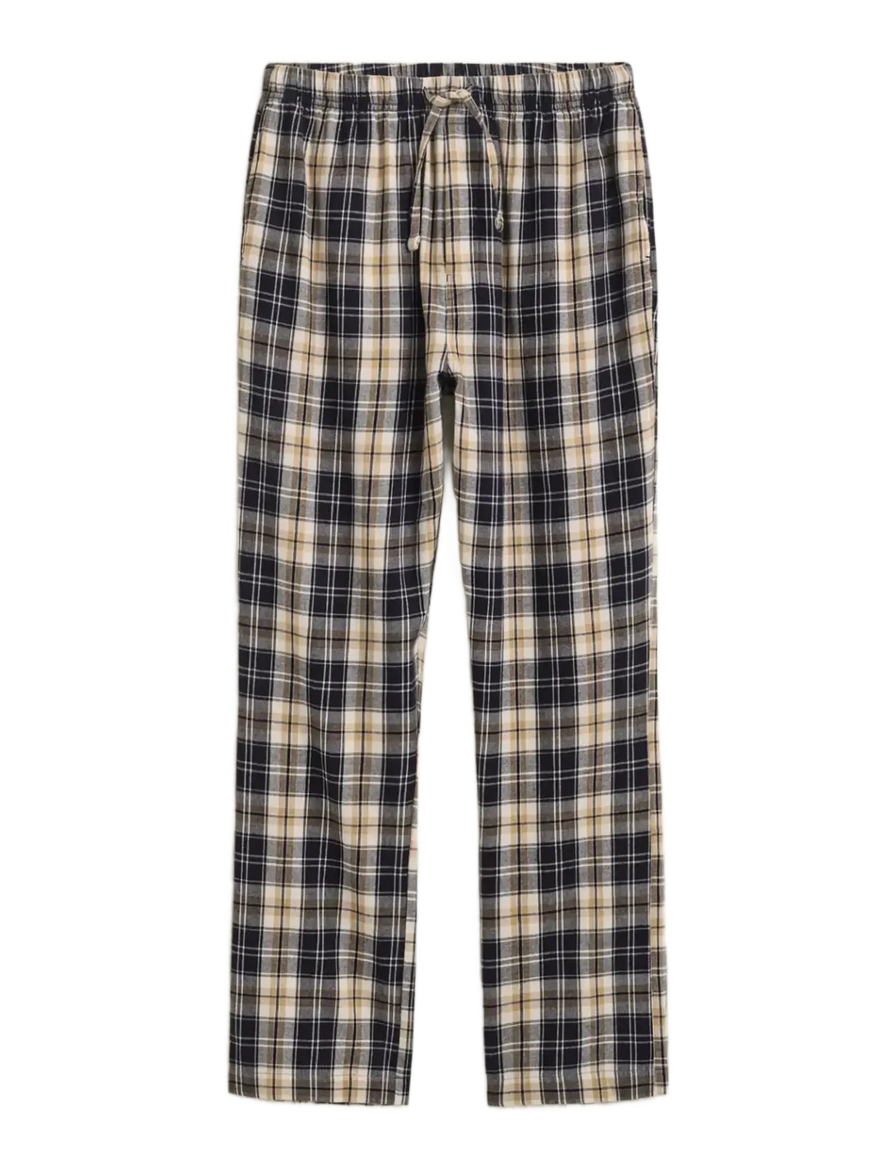 Gant - CHECKED PYJAMA PANTS - pyjamahosen - evening blue - 1
