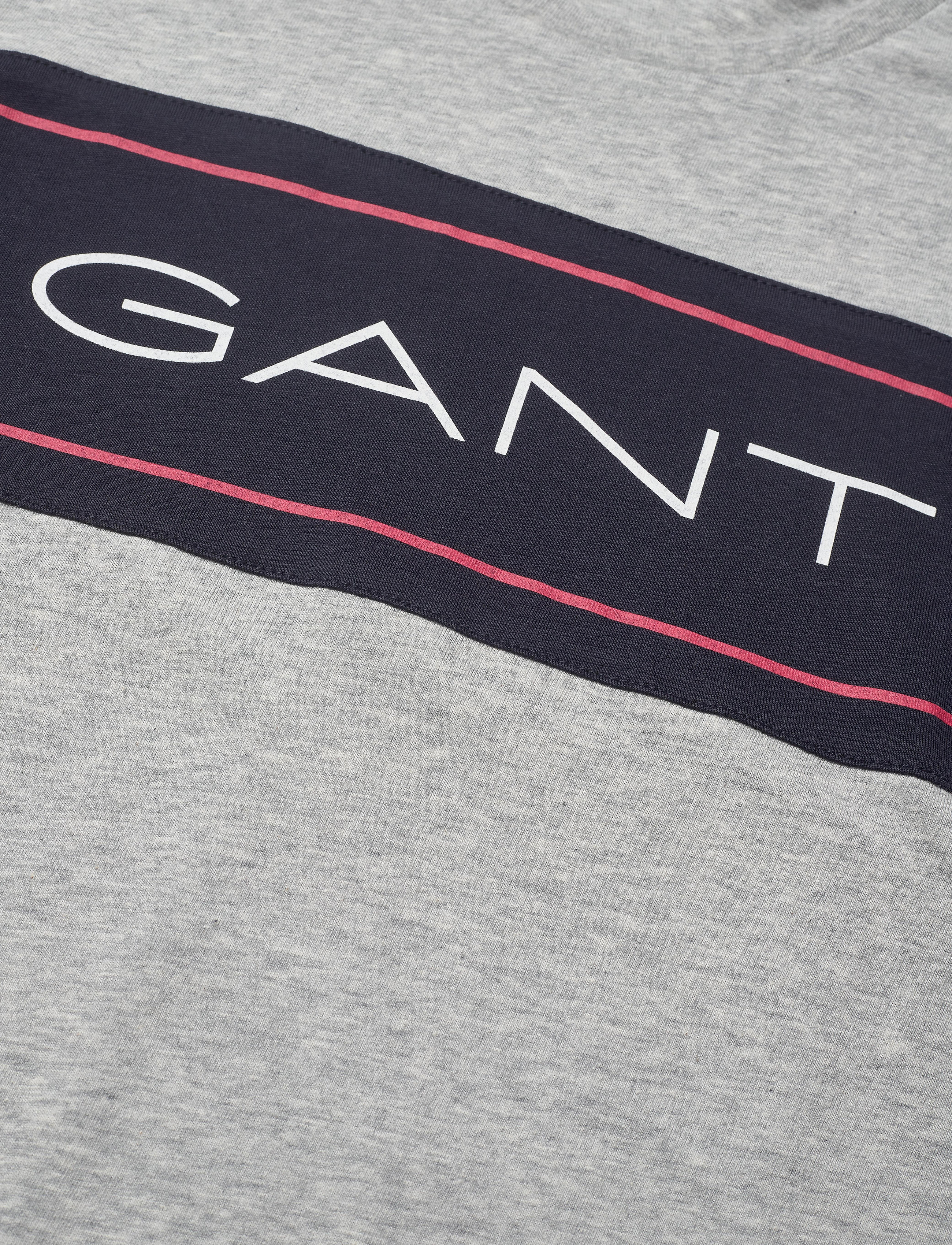 GANT - TB. GANT ARCHIVE SS T-SHIRT - light grey melange - 2