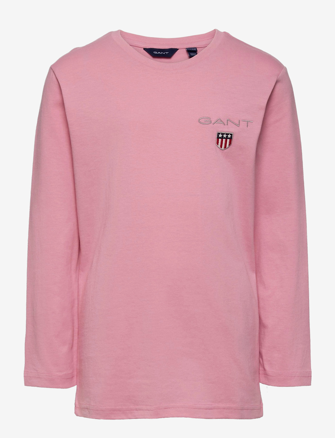 GANT - D1. MEDIUM SHIELD LS T-SHIRT - sea pink - 0