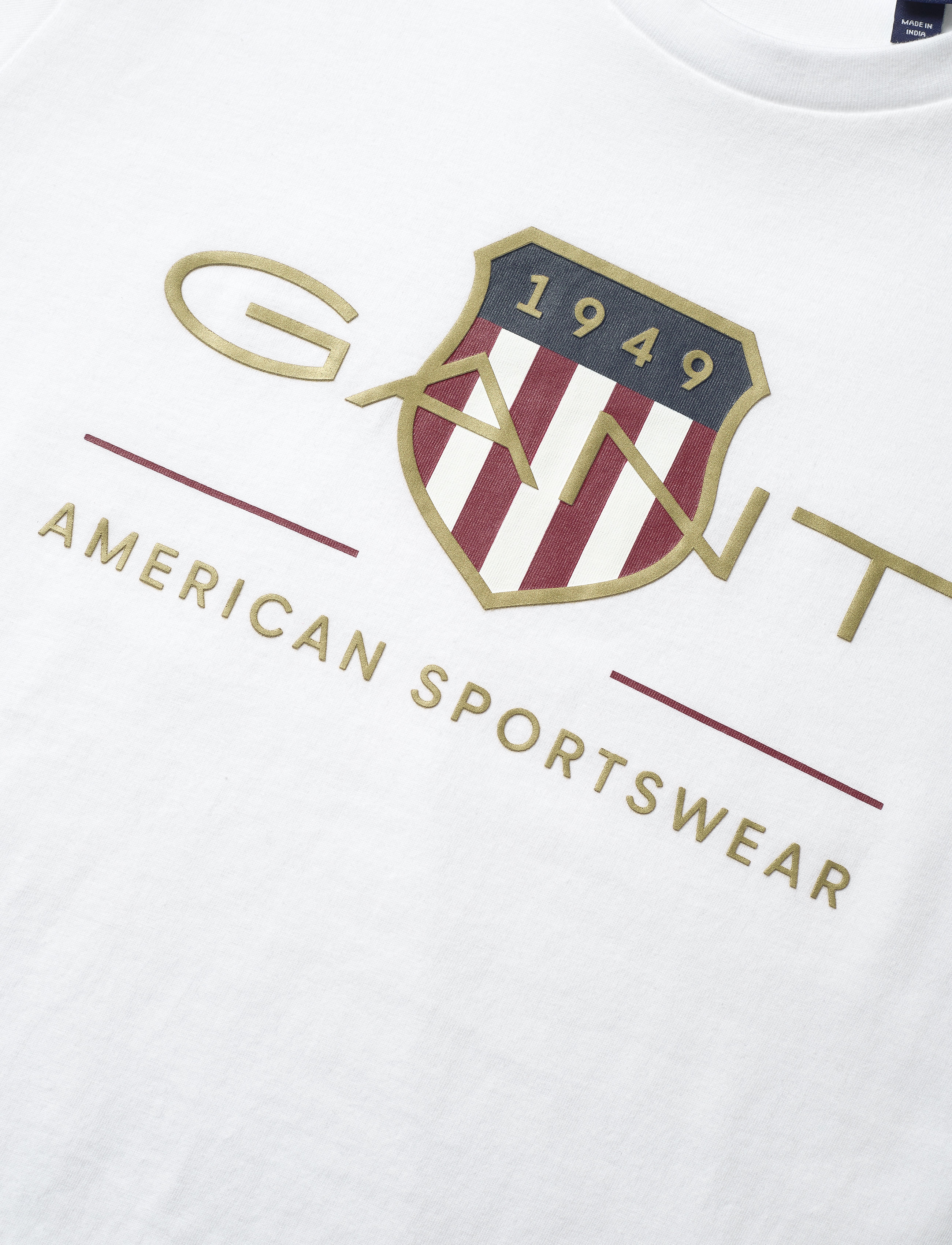 GANT - ARCHIVE SHIELD SS T-SHIRT - white - 2