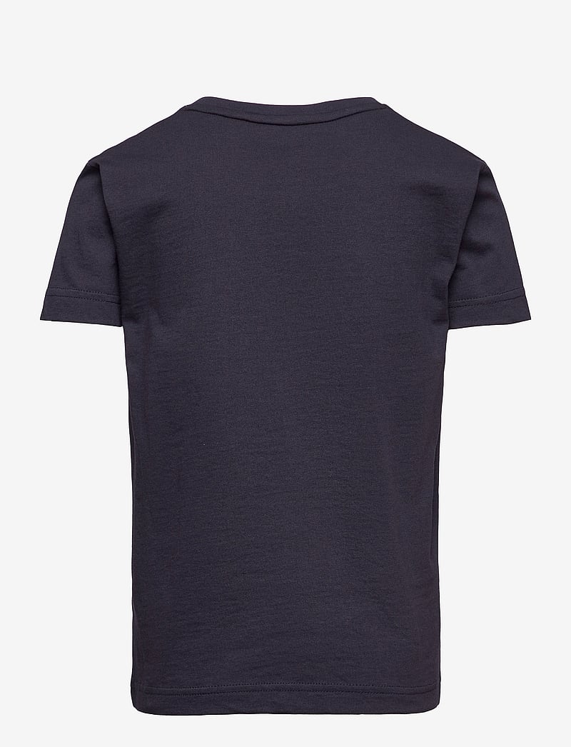 GANT - D1. RETRO SHIELD SS T-SHIRT - short-sleeved t-shirts - evening blue - 1