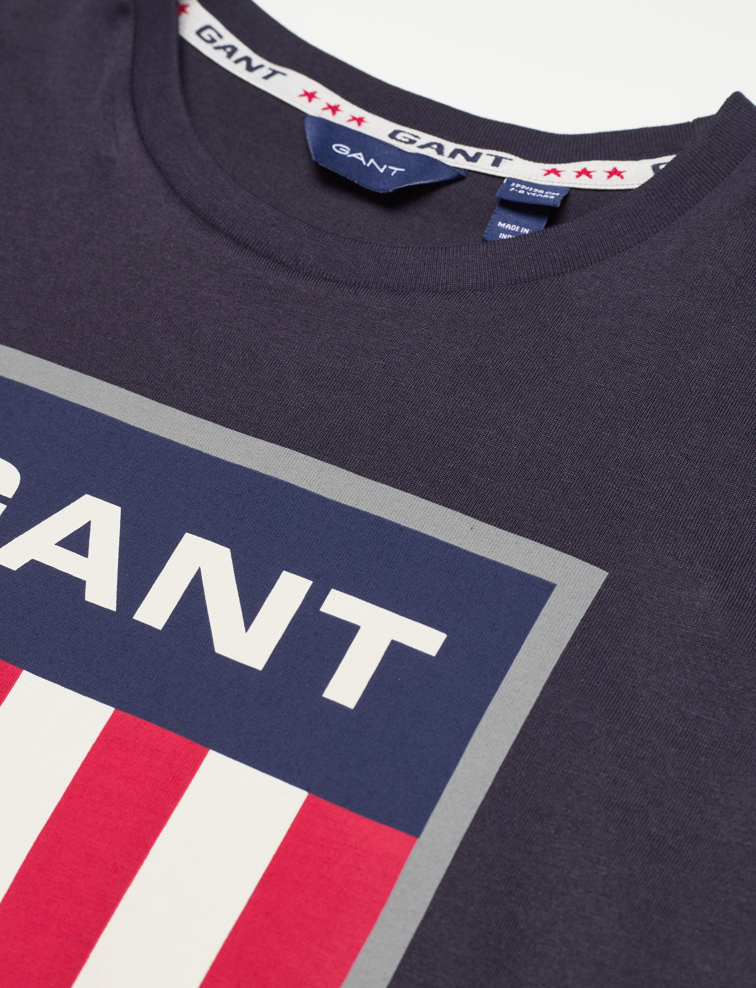 GANT - D1. RETRO SHIELD SS T-SHIRT - evening blue - 2