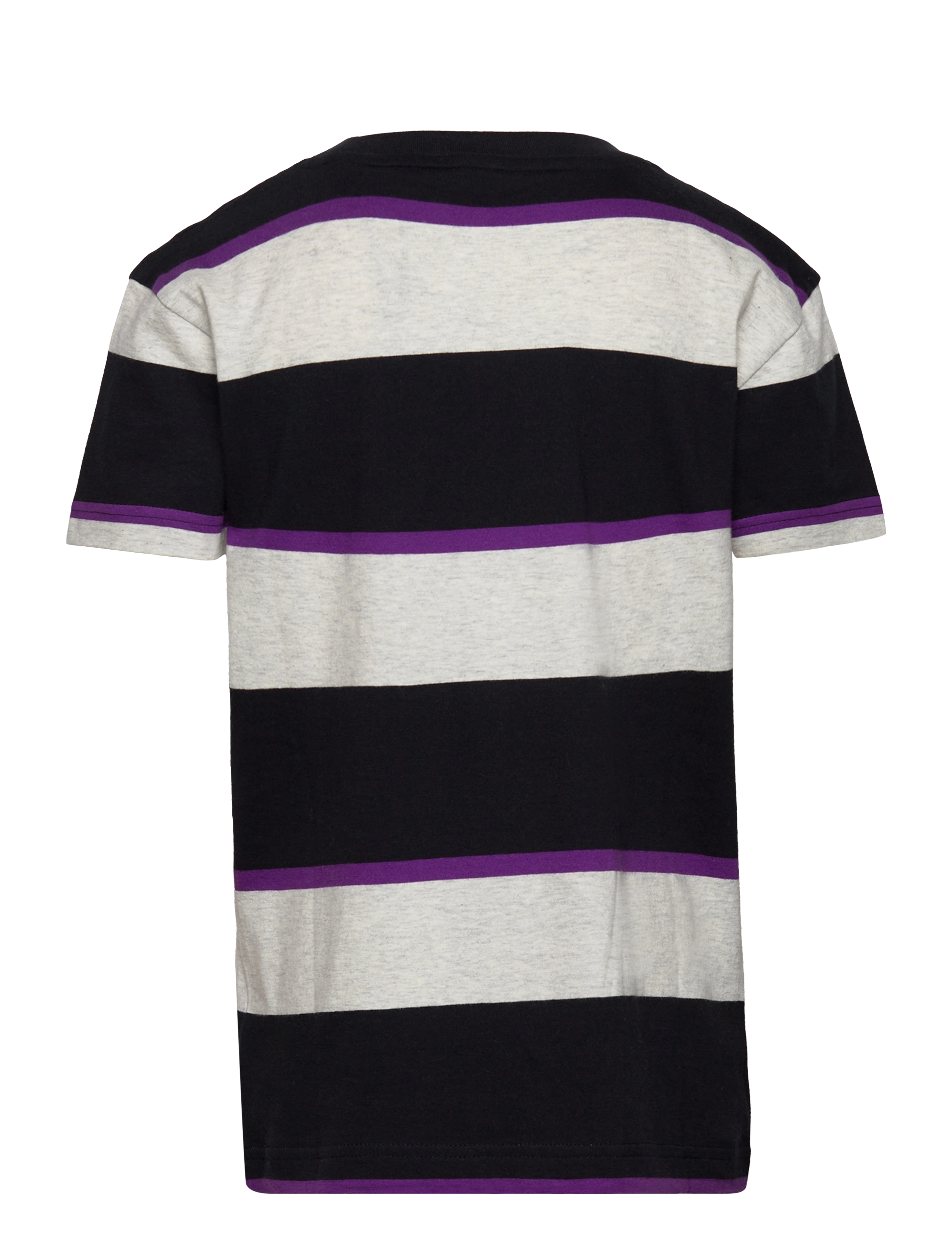 GANT - RELAXED STRIPED T-SHIRT - black - 1