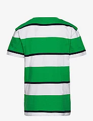 GANT - RELAXED STRIPED T-SHIRT - lyhythihaiset t-paidat - mid green - 1