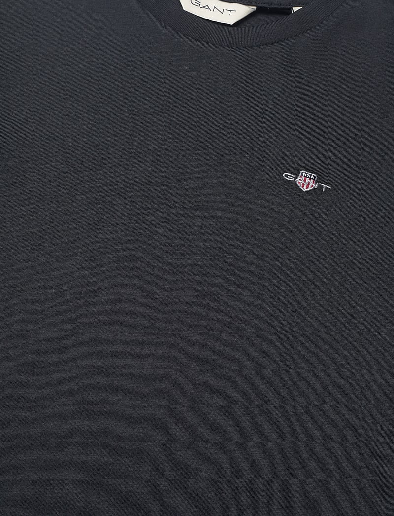 GANT - SHIELD SS T-SHIRT - kurzärmelige - black - 2