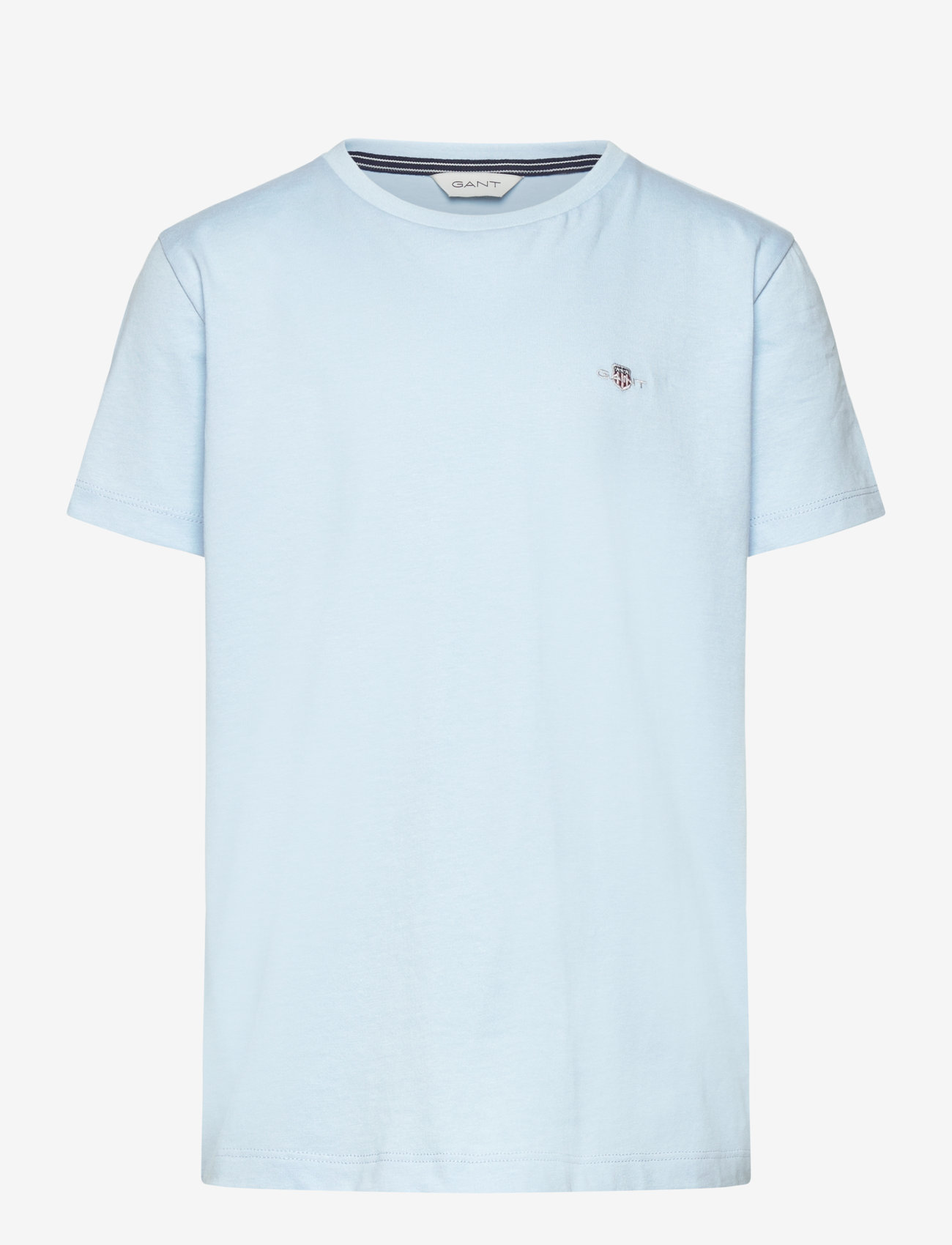Gant - SHIELD SS T-SHIRT - kortærmede t-shirts - calming blue - 0
