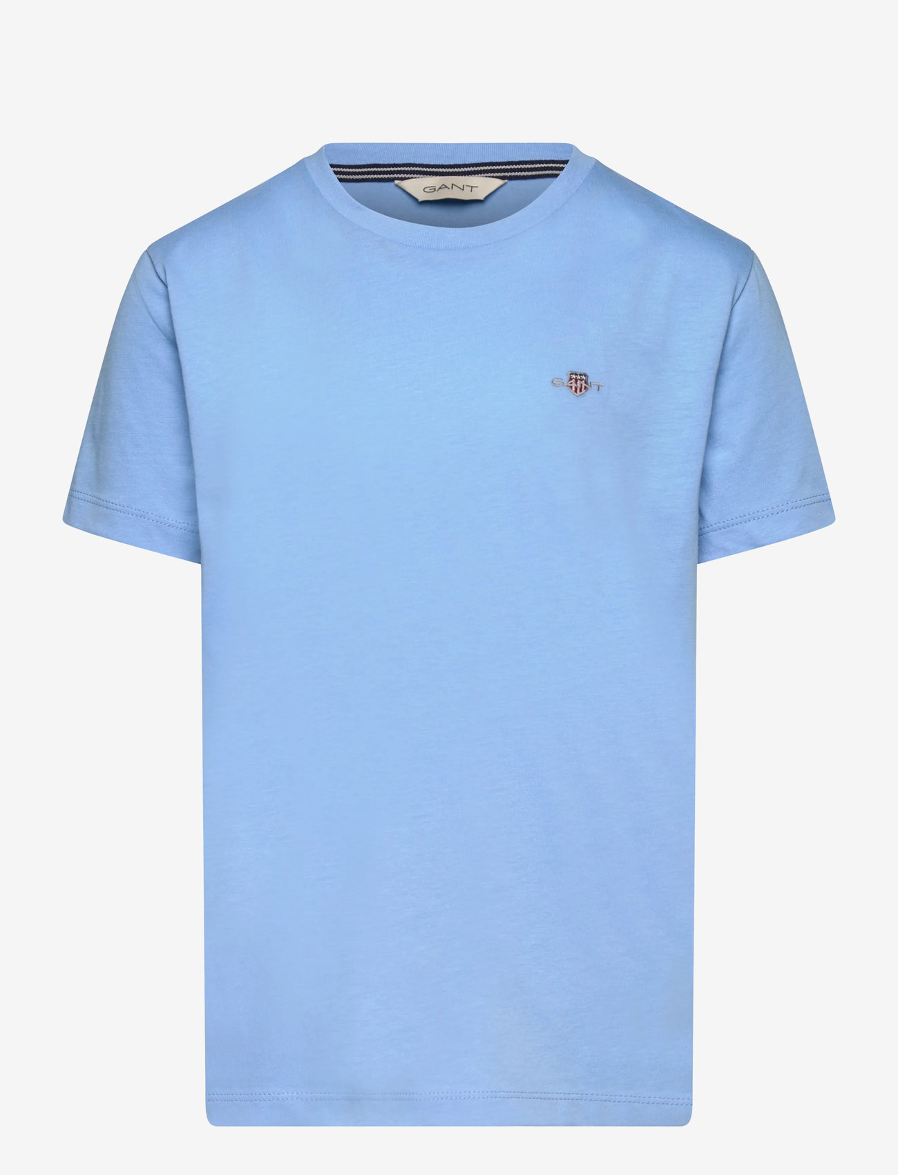 GANT - SHIELD SS T-SHIRT - kortärmade t-shirts - dream blue - 0