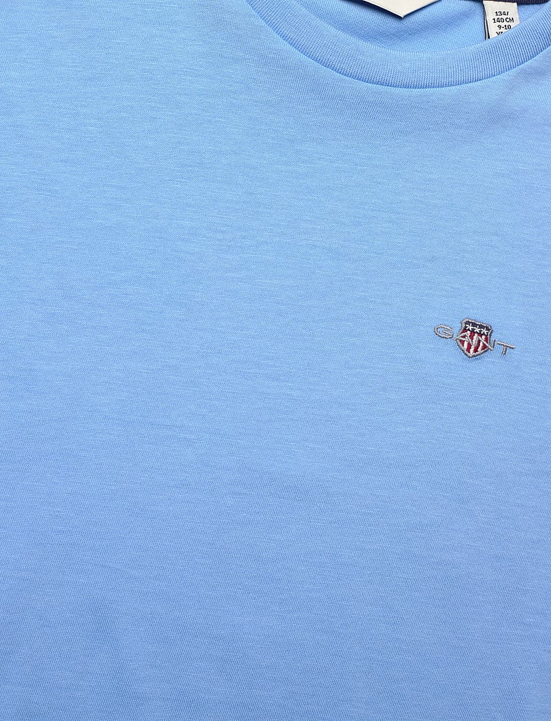 GANT - SHIELD SS T-SHIRT - short-sleeved t-shirts - dream blue - 2