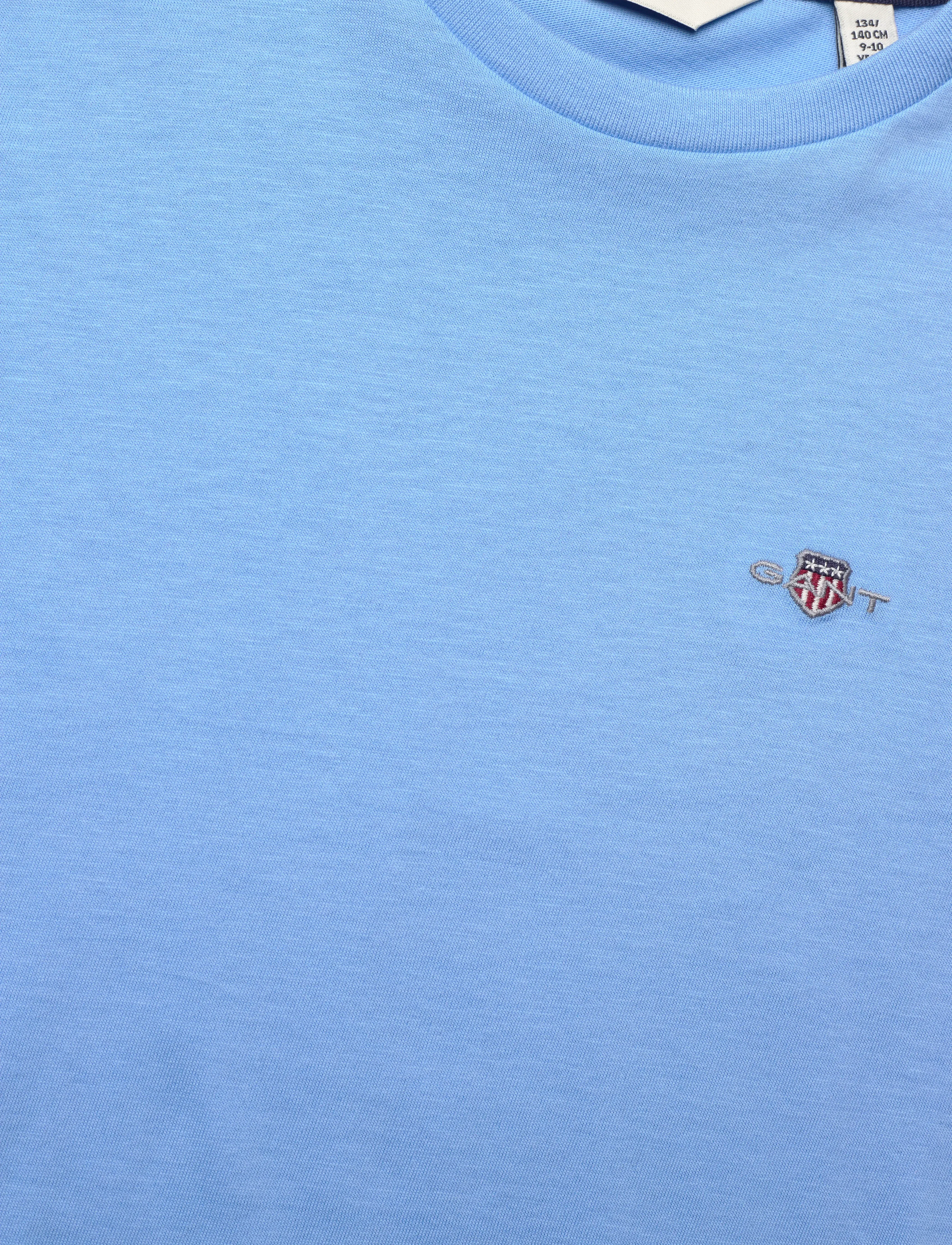 Gant - SHIELD SS T-SHIRT - stutterma bolir - dream blue - 2