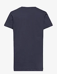 GANT - TONAL AS SS T-SHIRT - kortärmade t-shirts - evening blue - 1