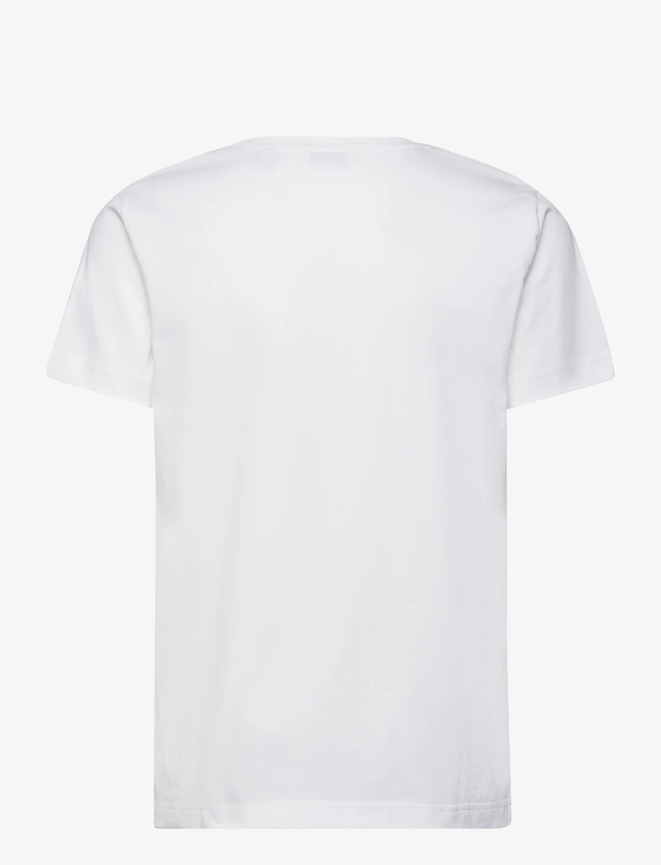 GANT - TONAL AS SS T-SHIRT - kortærmede t-shirts - white - 1