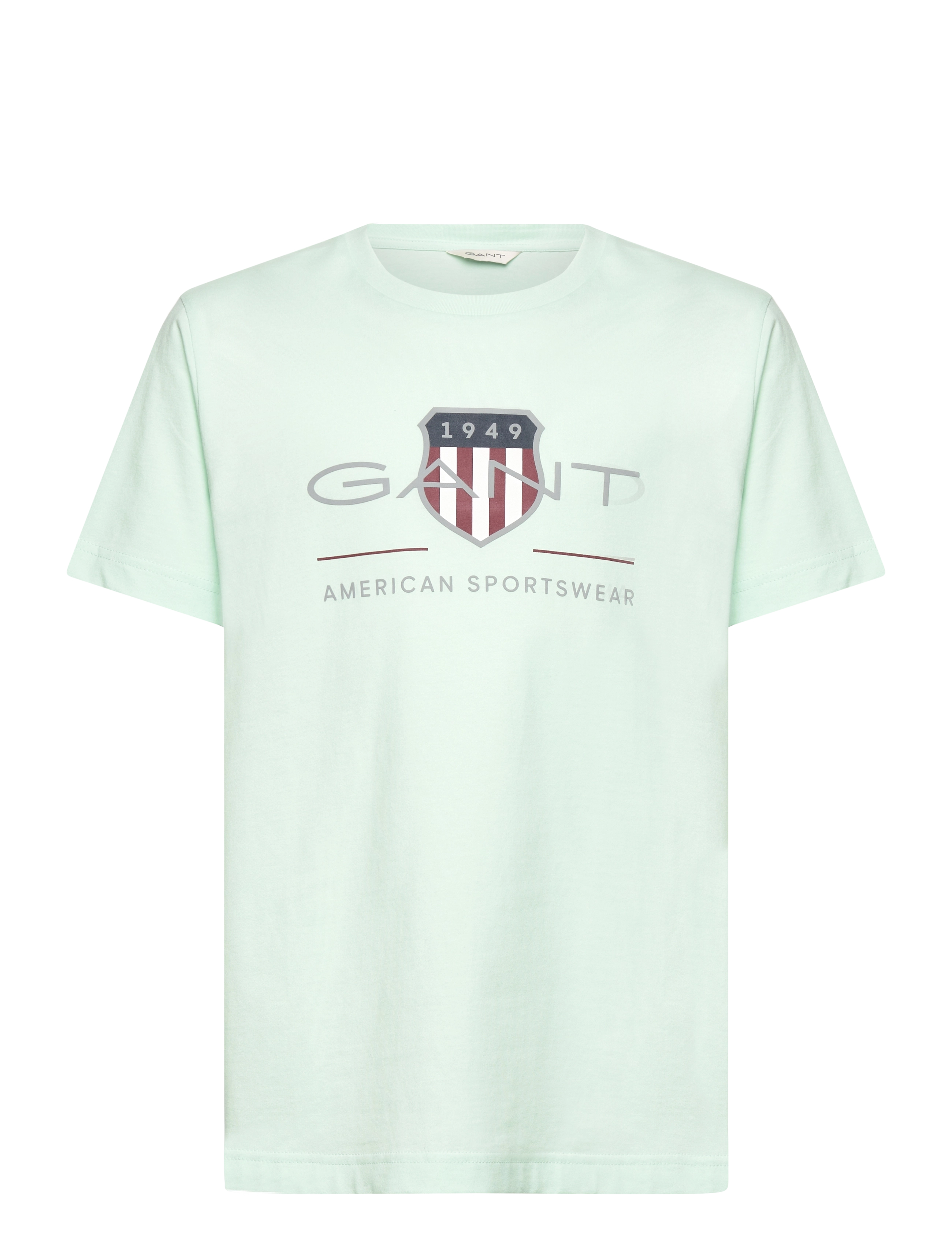 Gant ARCHIVE SHIELD SS T-SHIRT - Basics - FADED MINT / green
