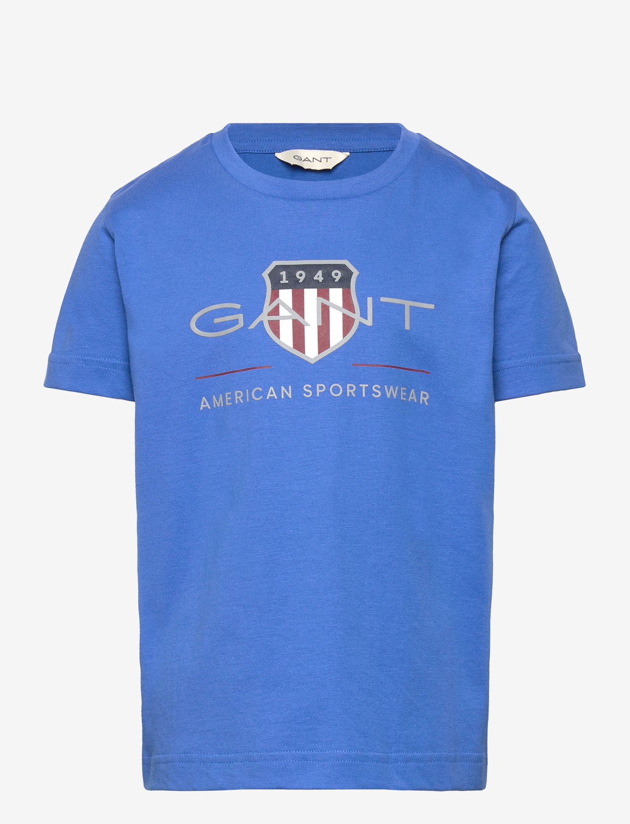 Gant - ARCHIVE SHIELD SS T-SHIRT - kortærmede t-shirts - greece blue - 0