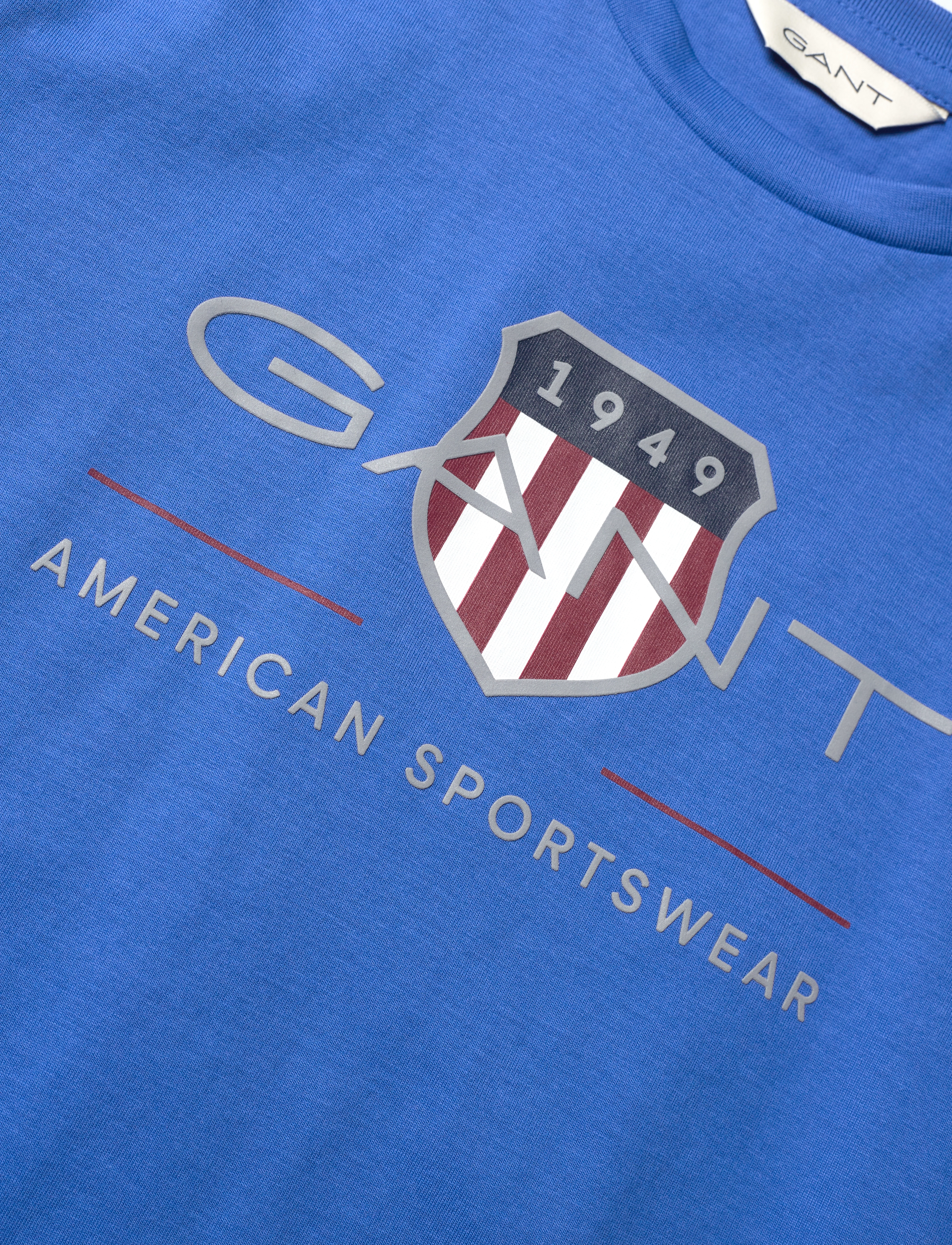 Gant - ARCHIVE SHIELD SS T-SHIRT - kurzärmelige - greece blue - 2