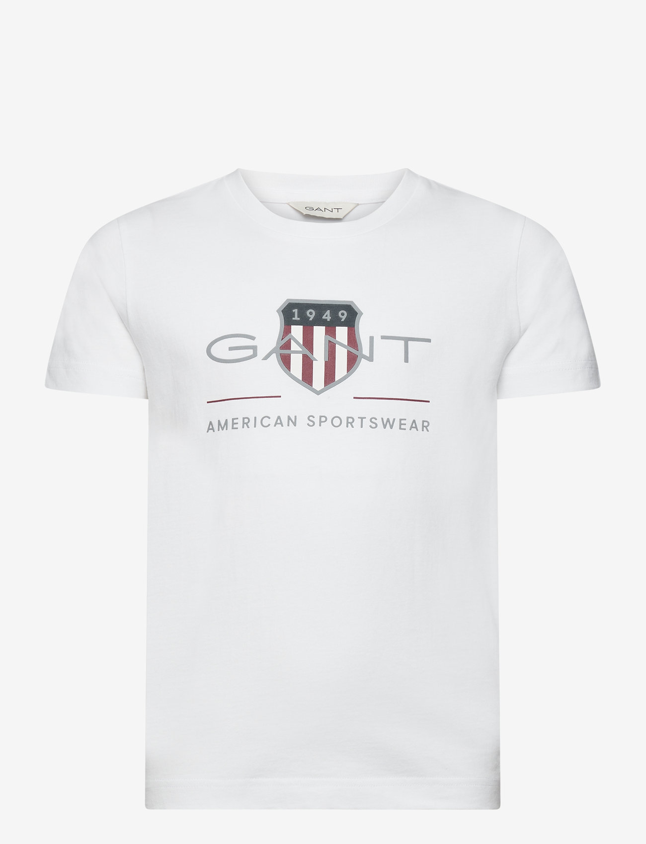 GANT - ARCHIVE SHIELD SS T-SHIRT - short-sleeved t-shirts - white - 0