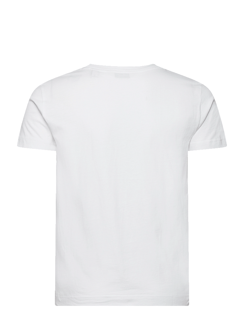 GANT - ARCHIVE SHIELD SS T-SHIRT - short-sleeved t-shirts - white - 1