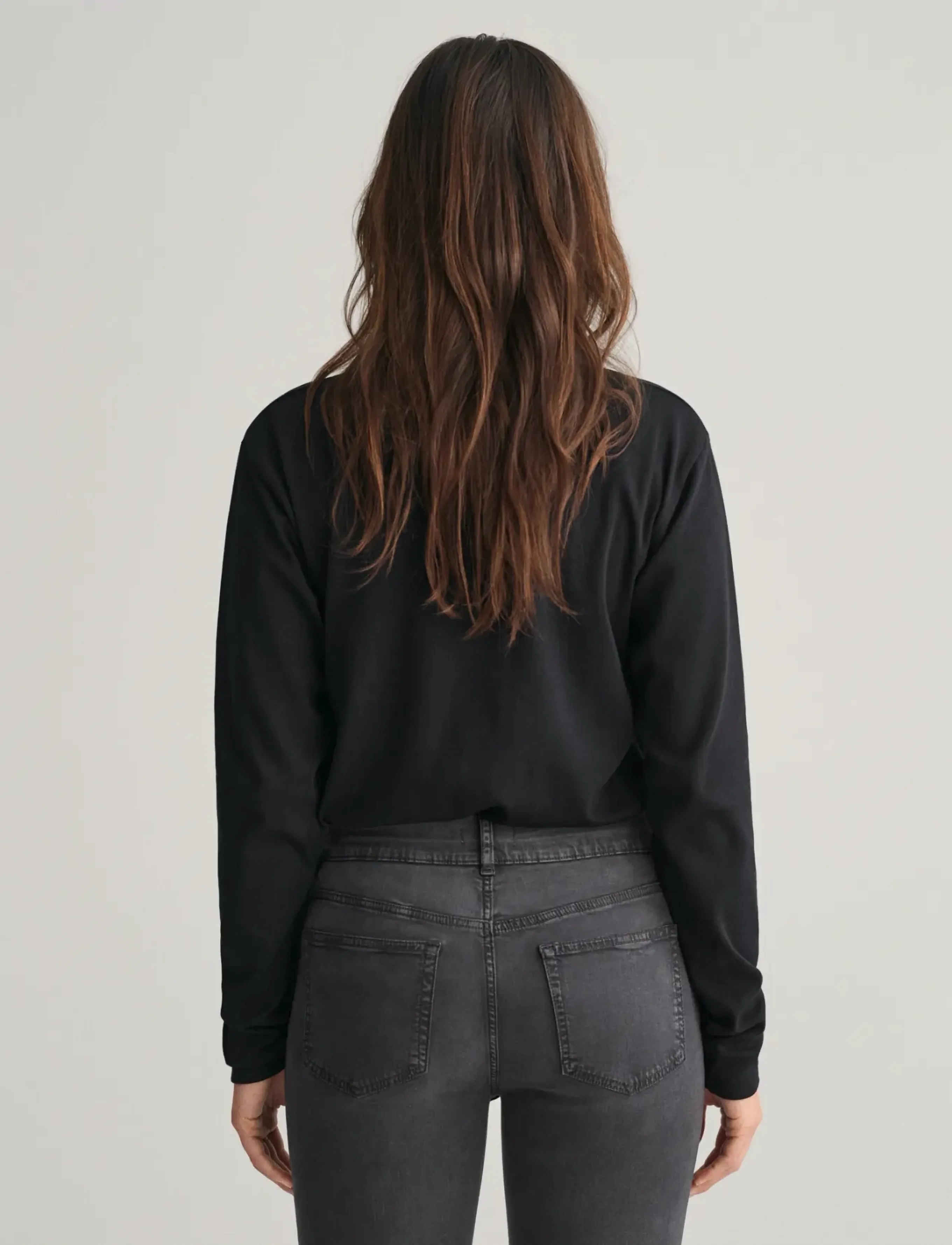 Gant - SHIELD LS TURTLE NECK - poolopaidat - black - 3