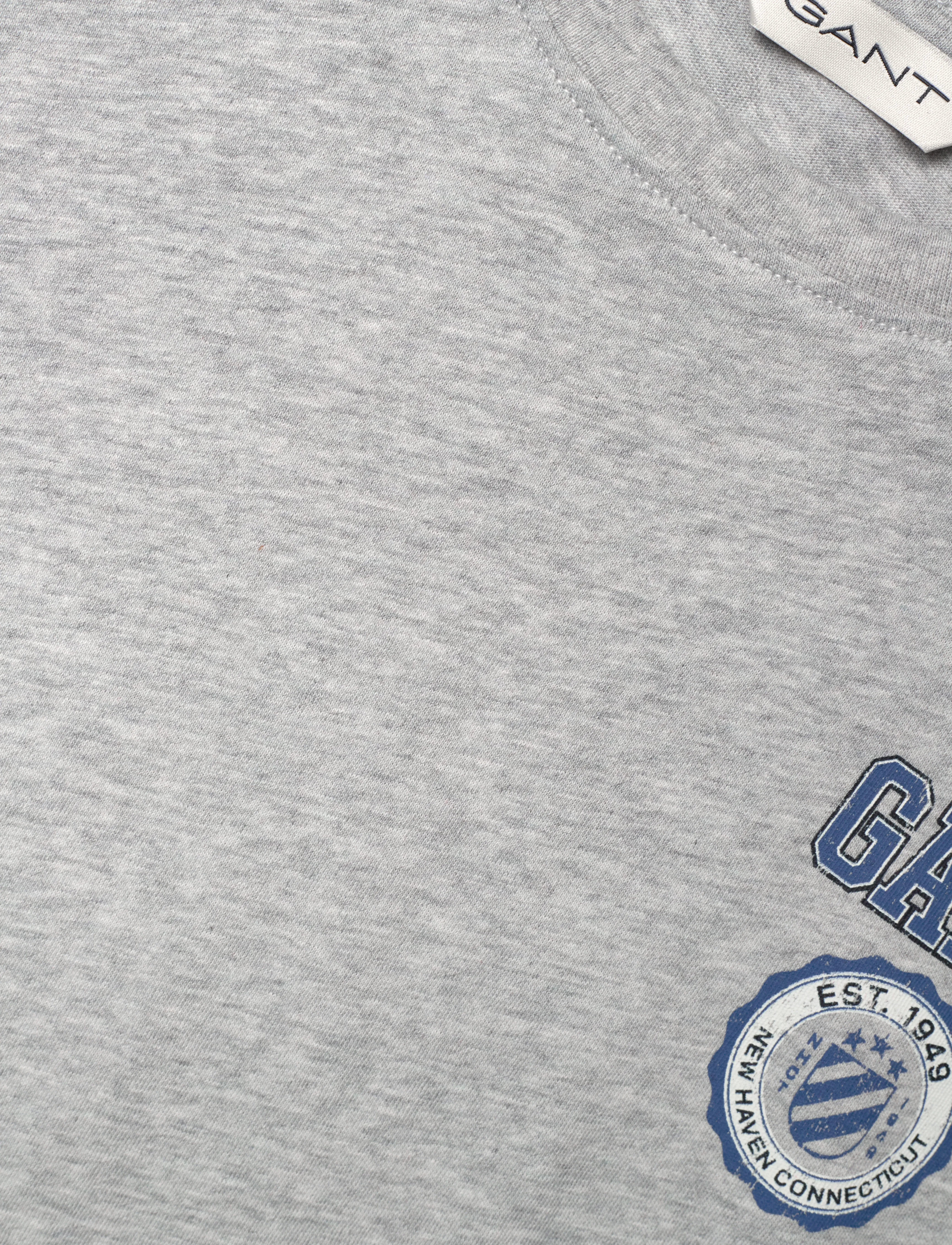GANT - GANT 1949 T-SHIRT - light grey melange - 2